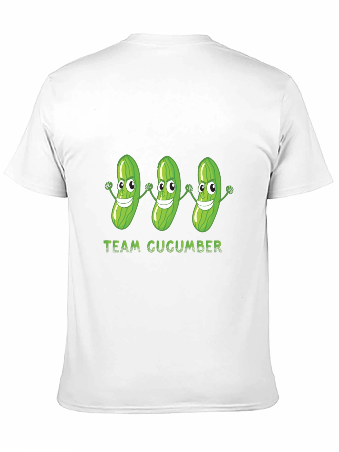 Team Cucumber Graphic T-Shirt - Black