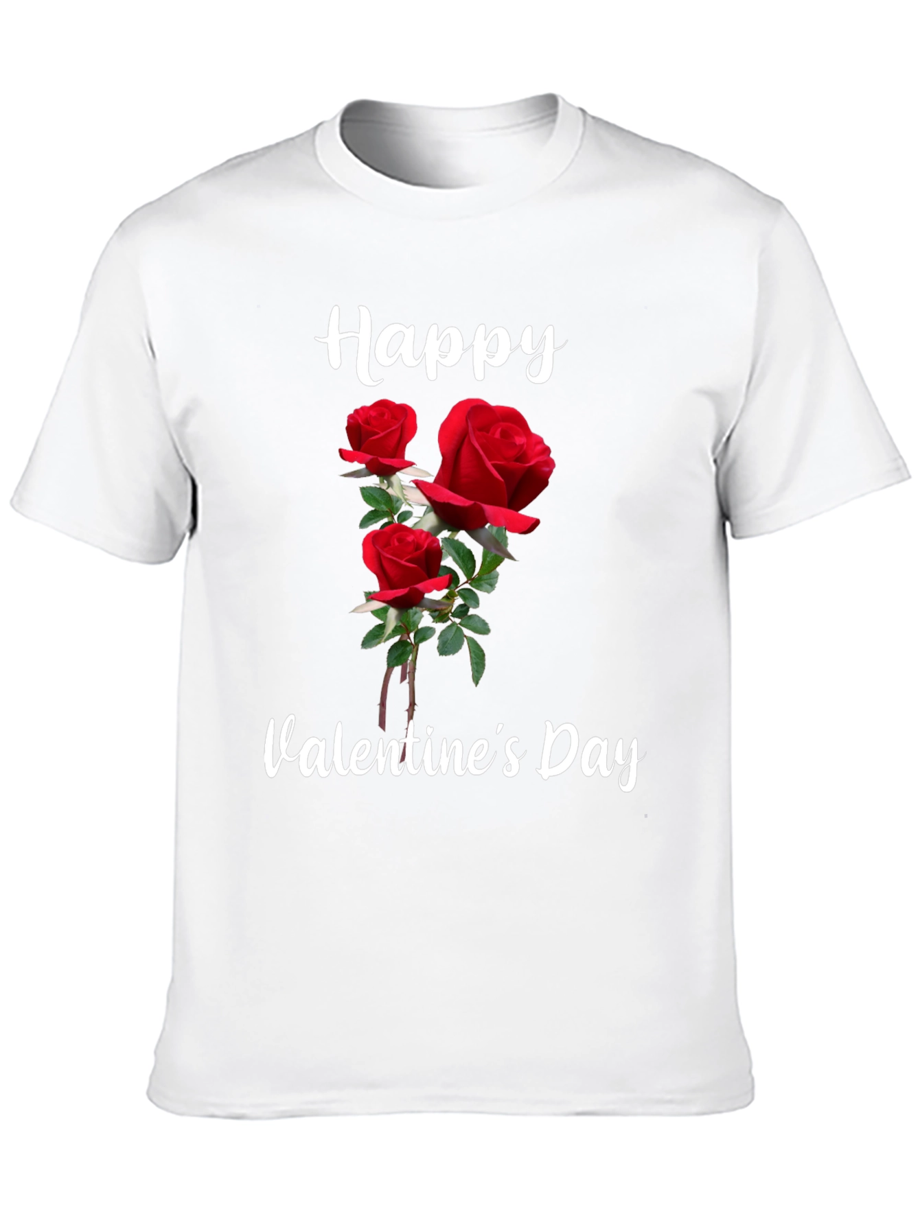 Happy Valentines Day Roses T-Shirt
