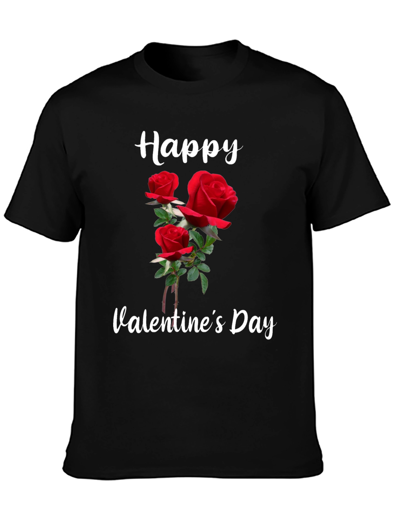 Happy Valentines Day Roses T-Shirt
