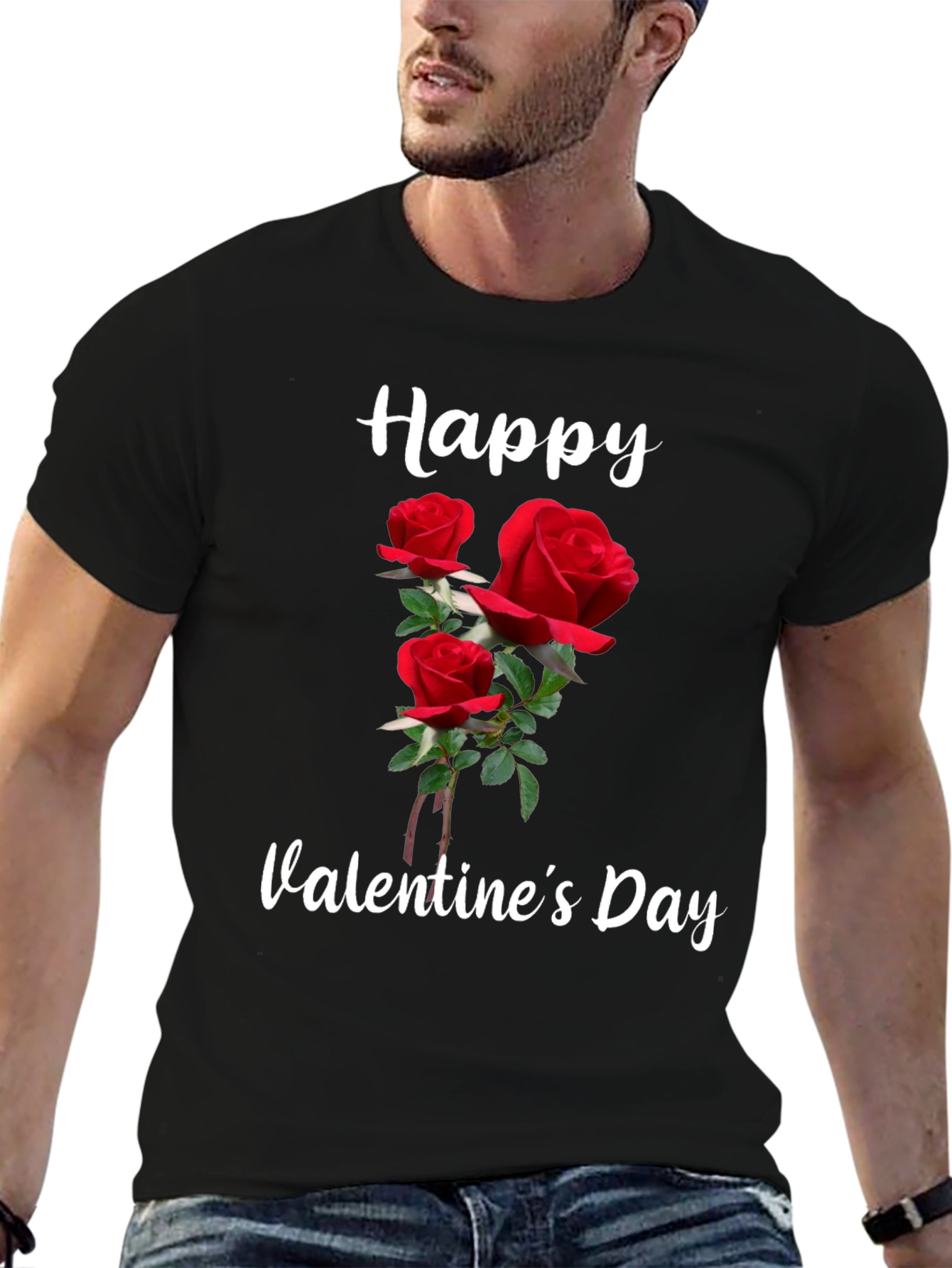 Happy Valentines Day Roses T-Shirt