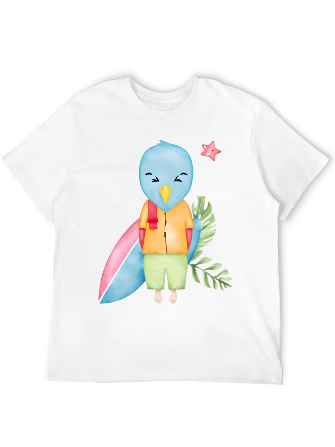 Bird Surfer Graphic Tee