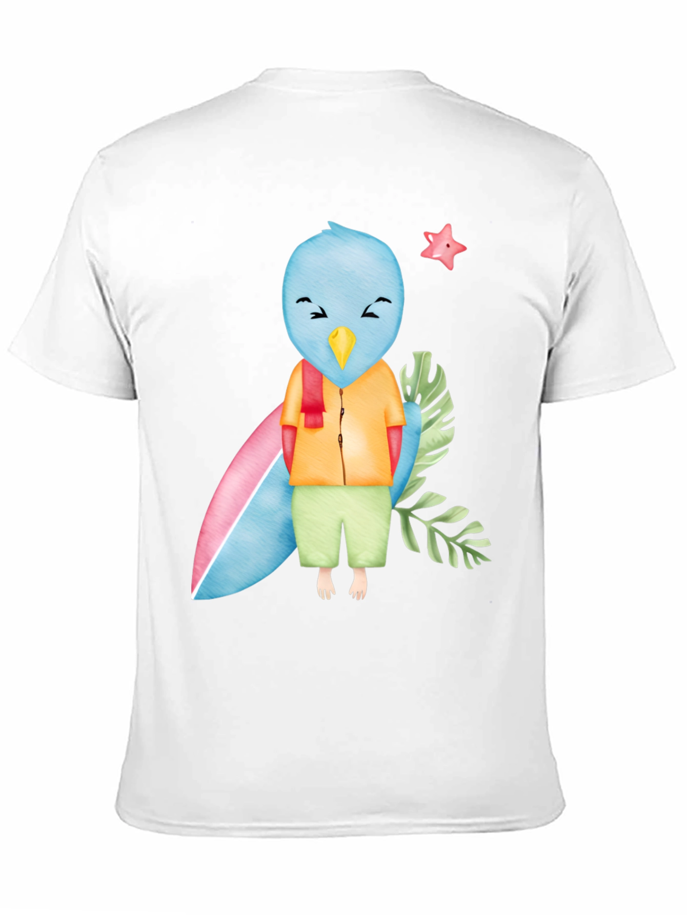 Bird Surfer Graphic Tee