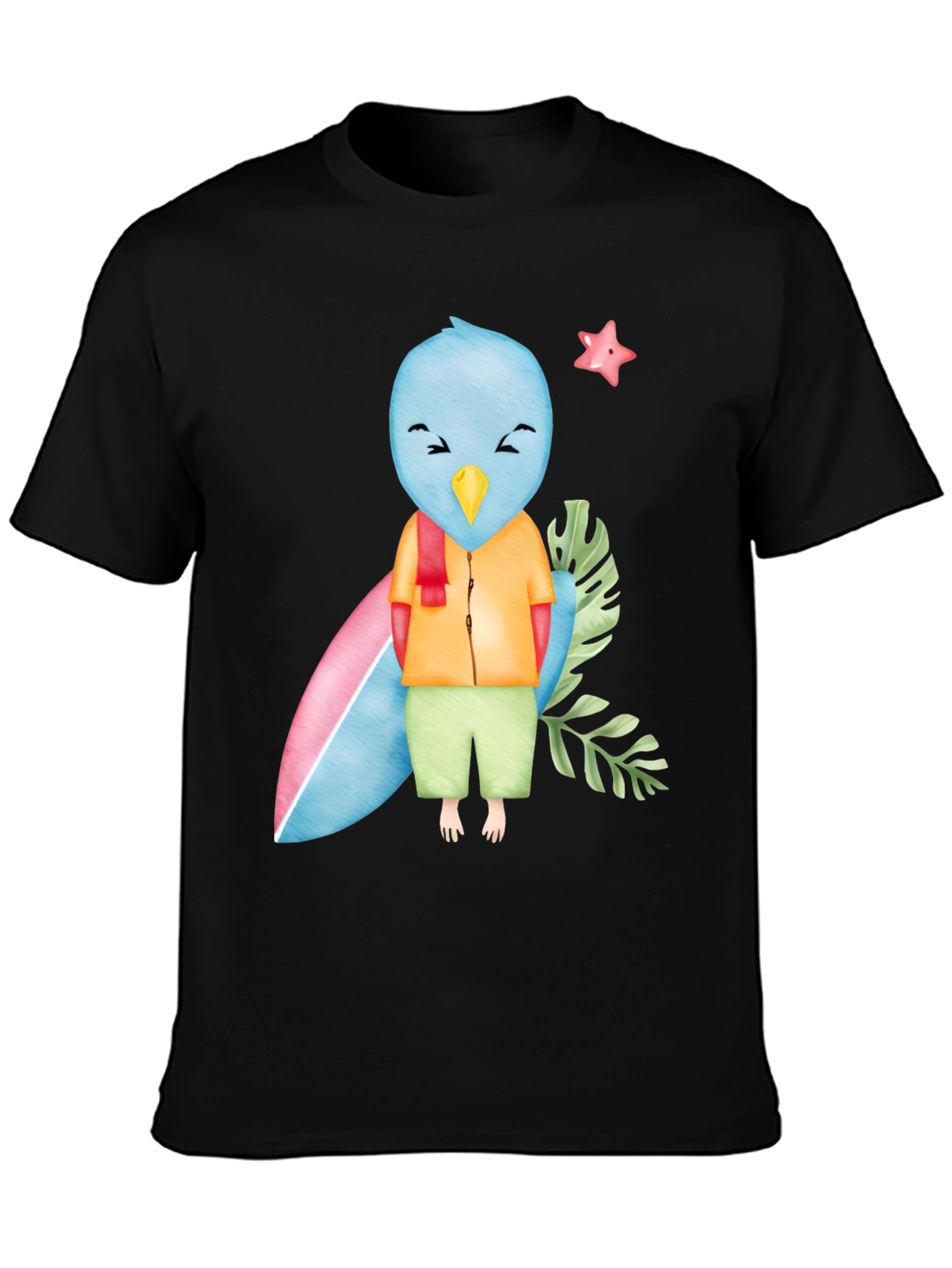 Bird Surfer Graphic Tee