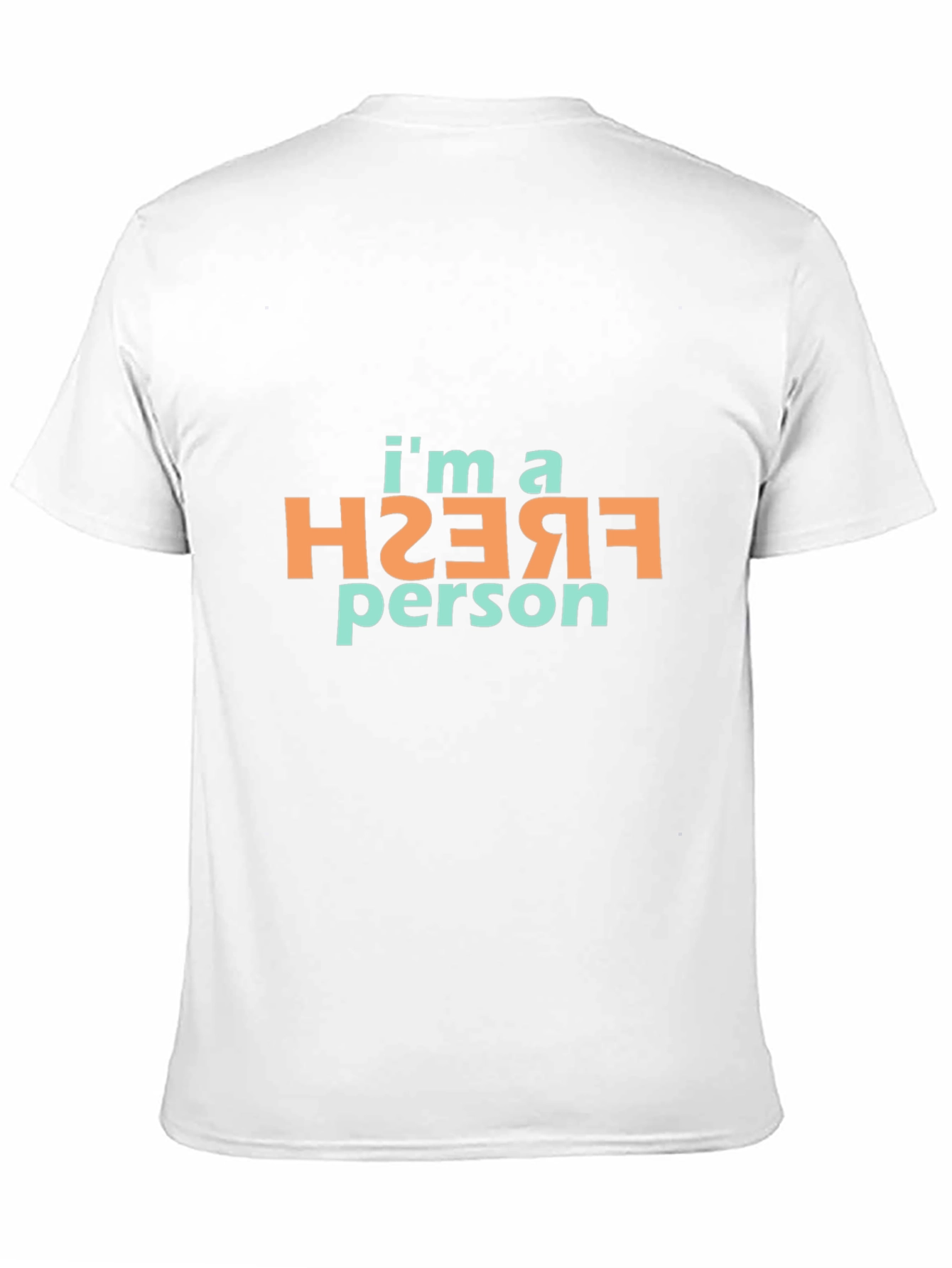 Im a Fresh Person Black T-Shirt