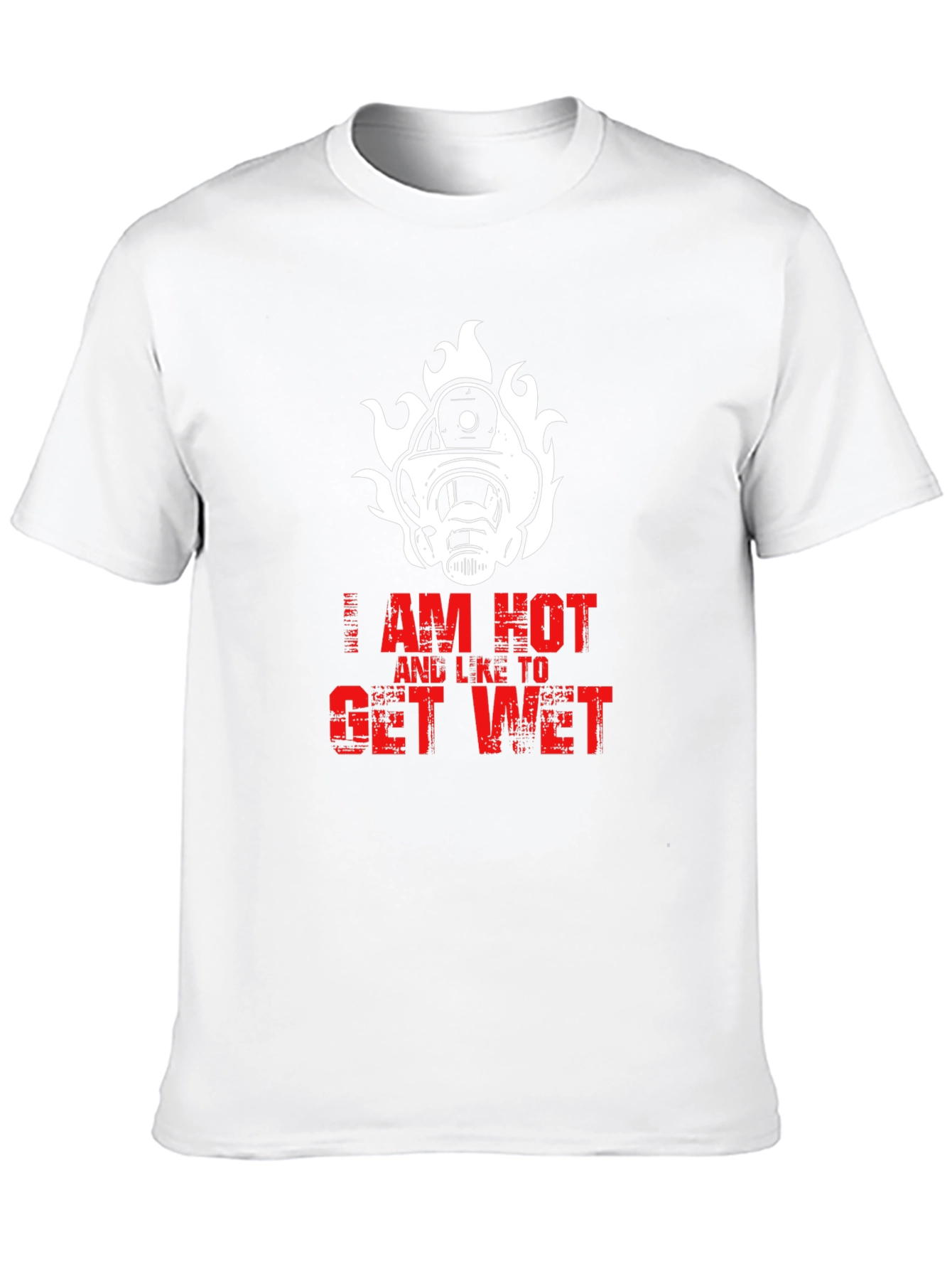 I Am Hot Firefighter T-Shirt