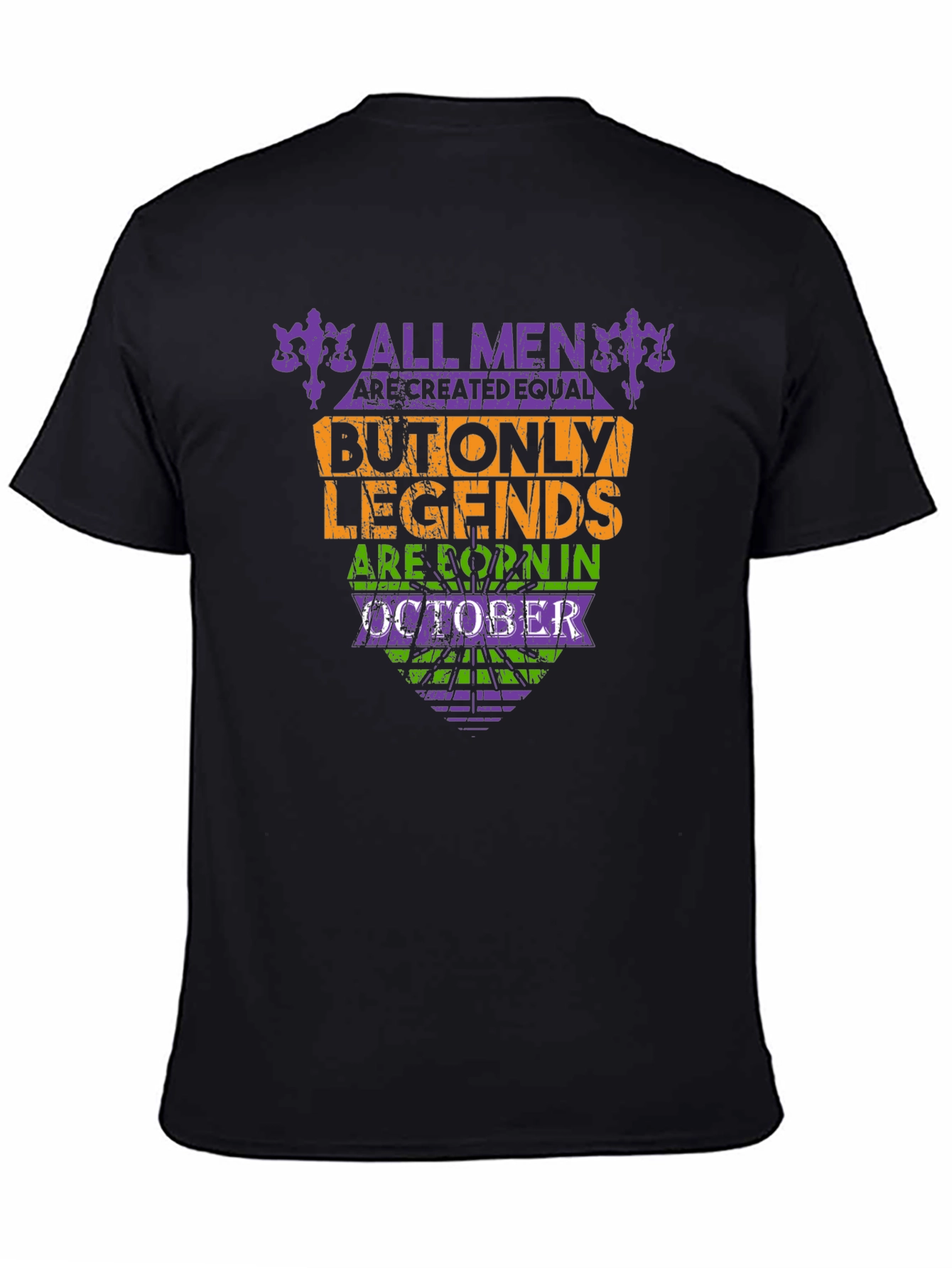 Legends Born in October Graphic T-Shirt