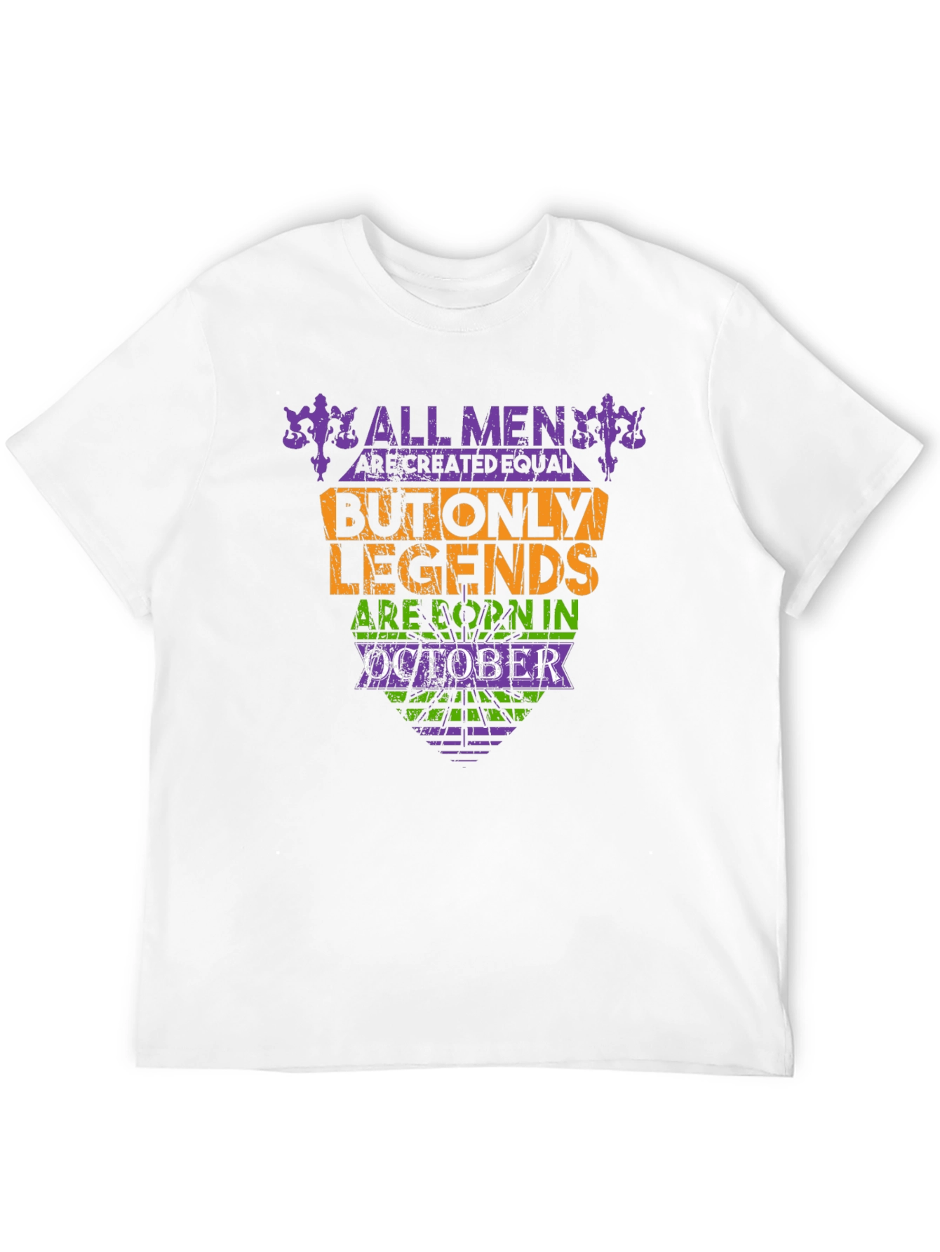 Legends Born in October Graphic T-Shirt