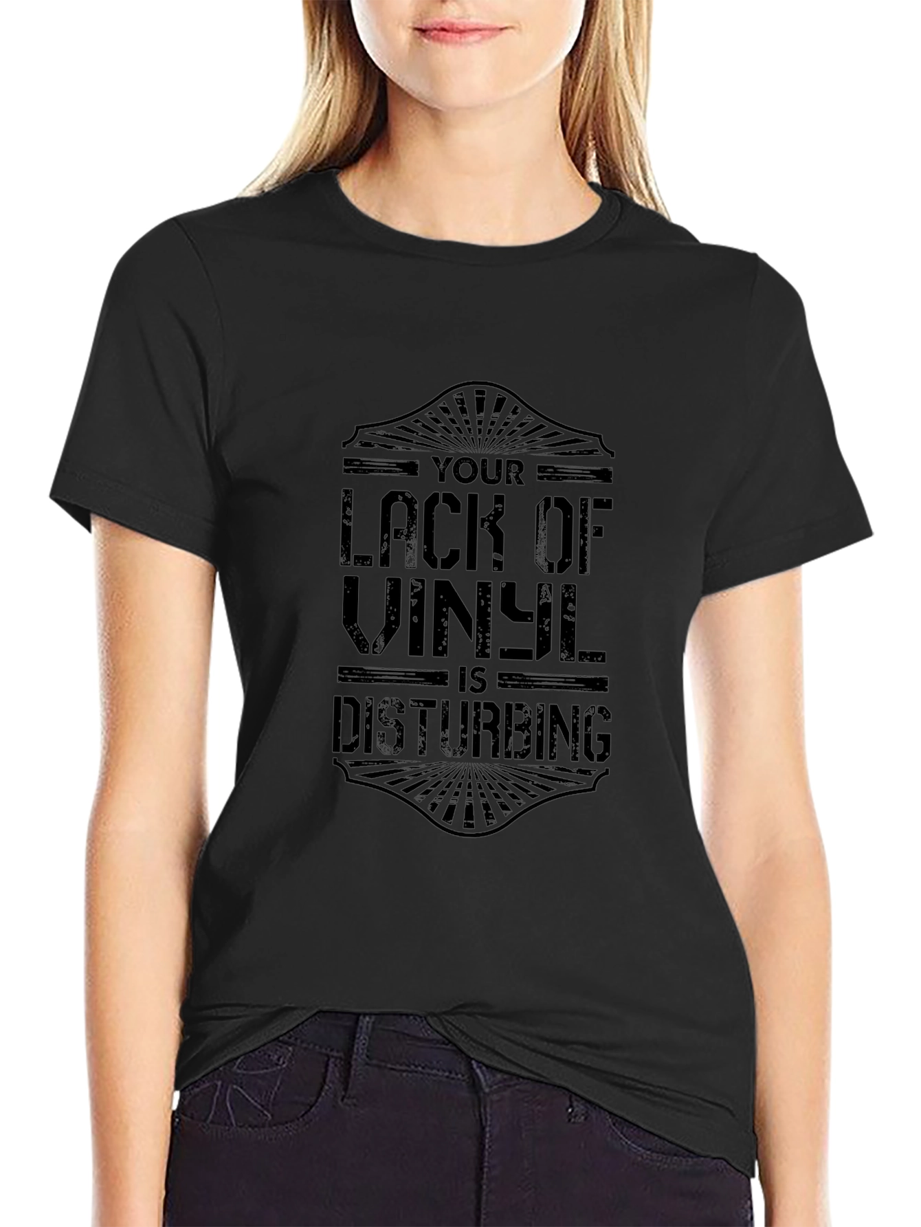 Your Lack of Vinyl is Disturbing T-Shirt