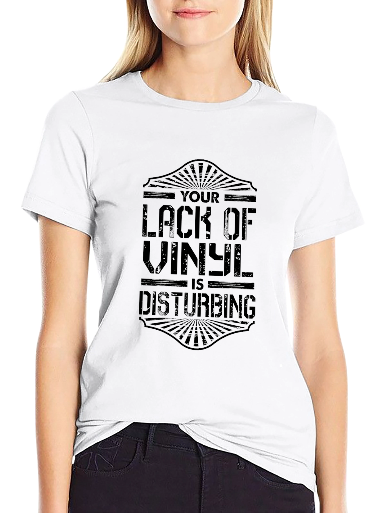 Your Lack of Vinyl is Disturbing T-Shirt