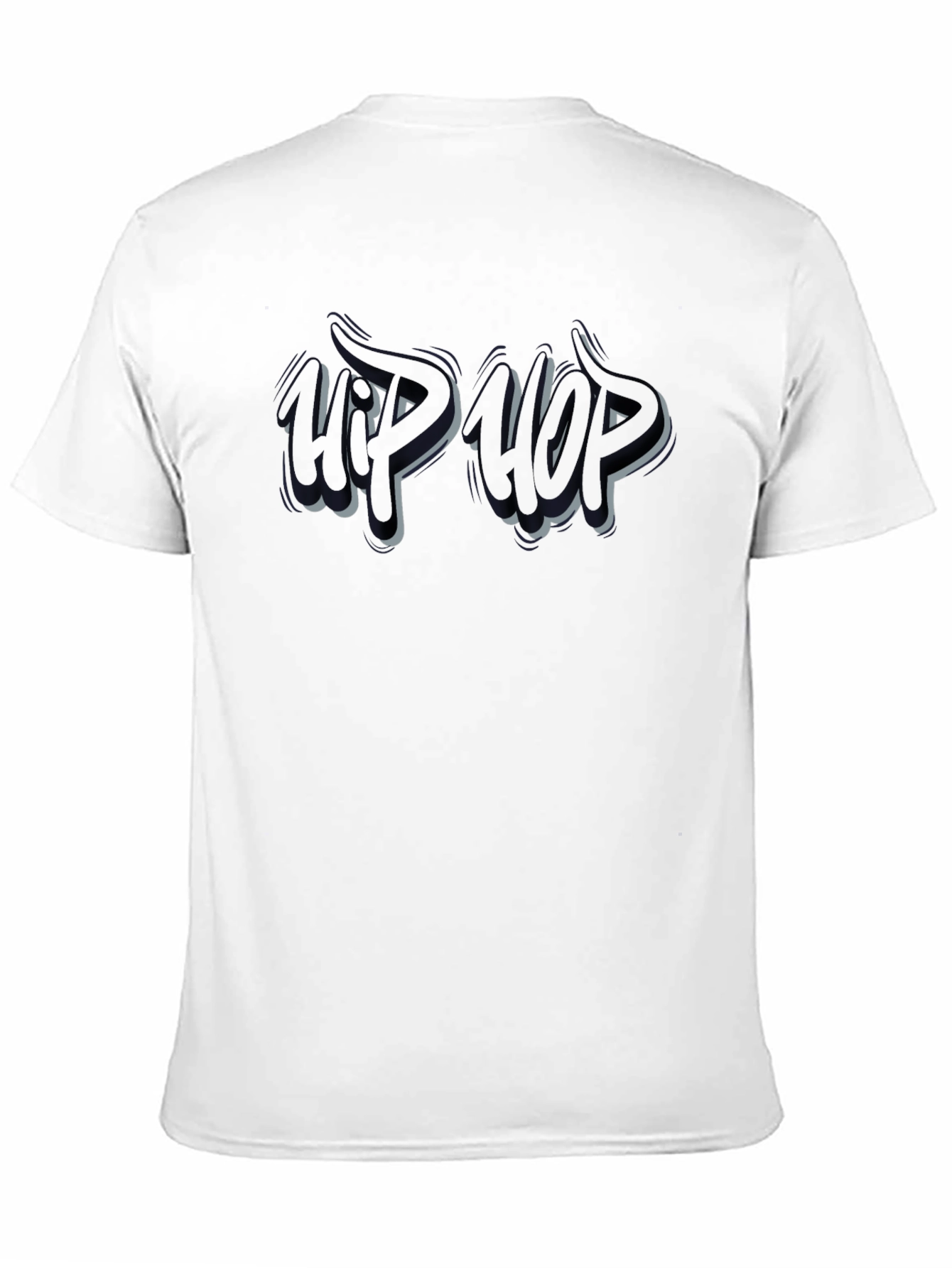 P.W.P. Black Graphic T-Shirt