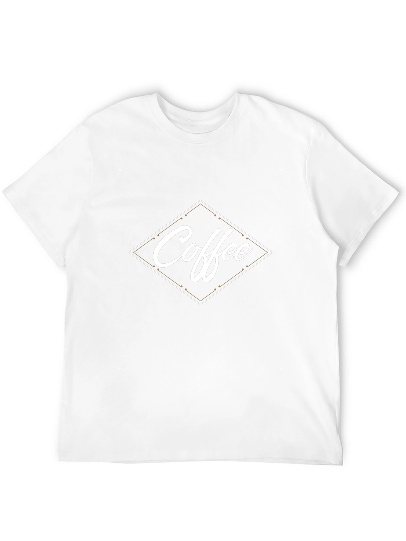 Coffee Graphic Black T-Shirt for Men