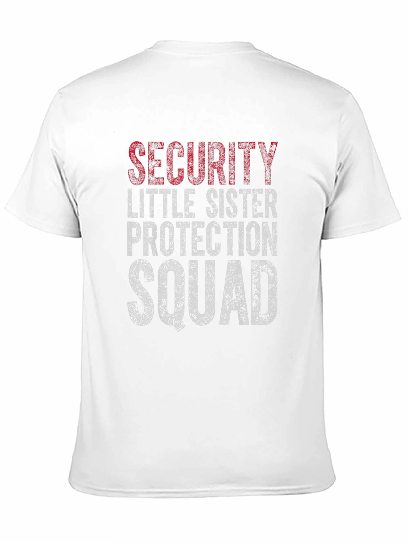 Security Little Sister Protection Squad T-Shirt