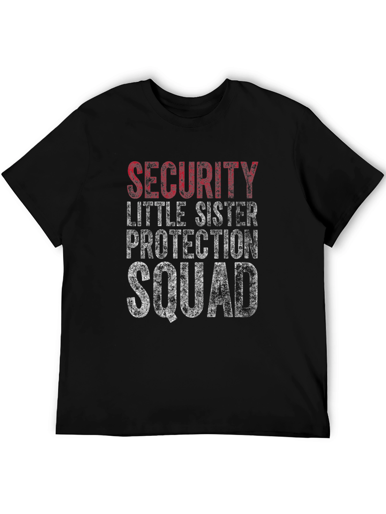 Security Little Sister Protection Squad T-Shirt