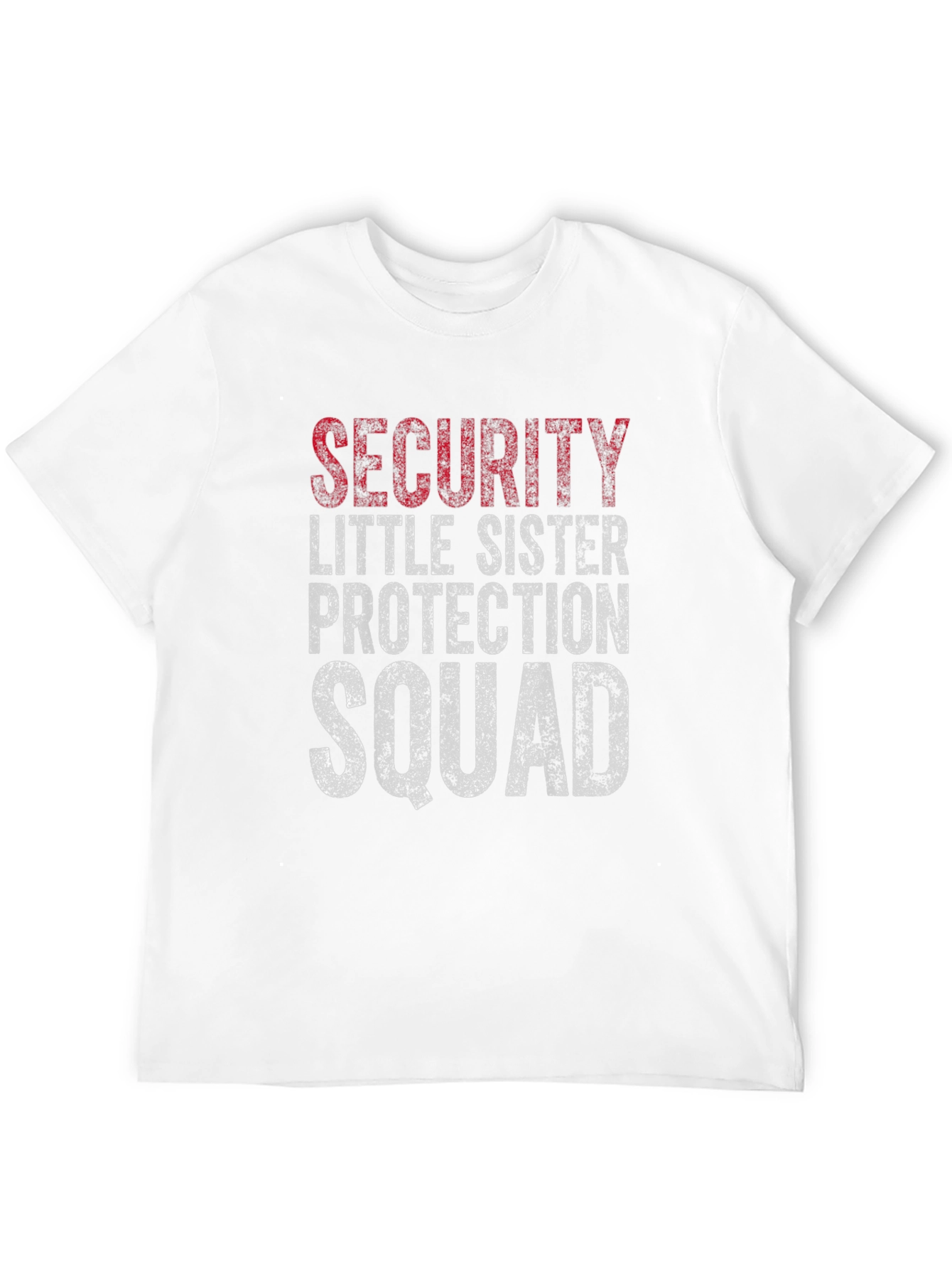 Security Little Sister Protection Squad T-Shirt