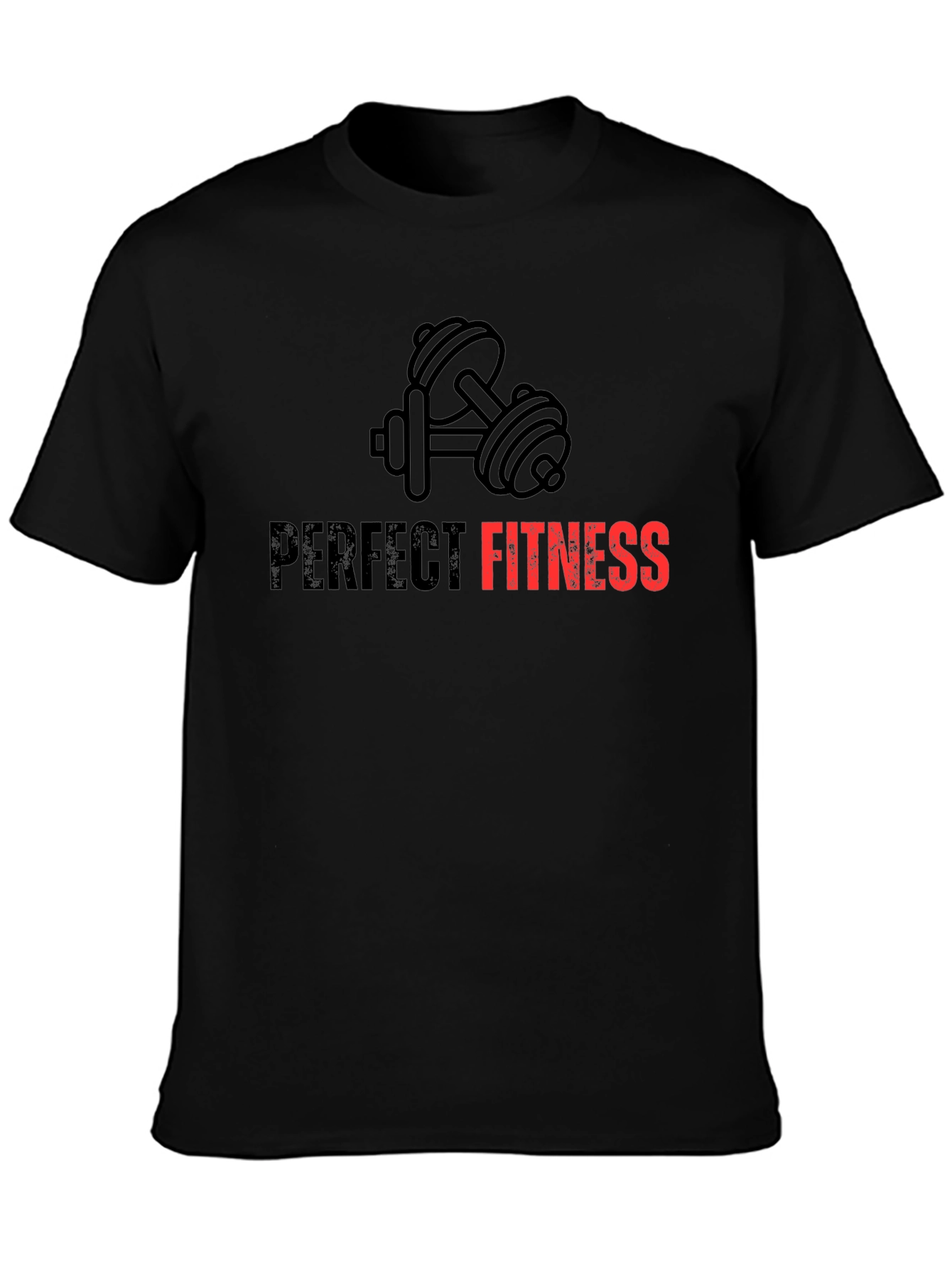 Perfect Fitness Black T-Shirt