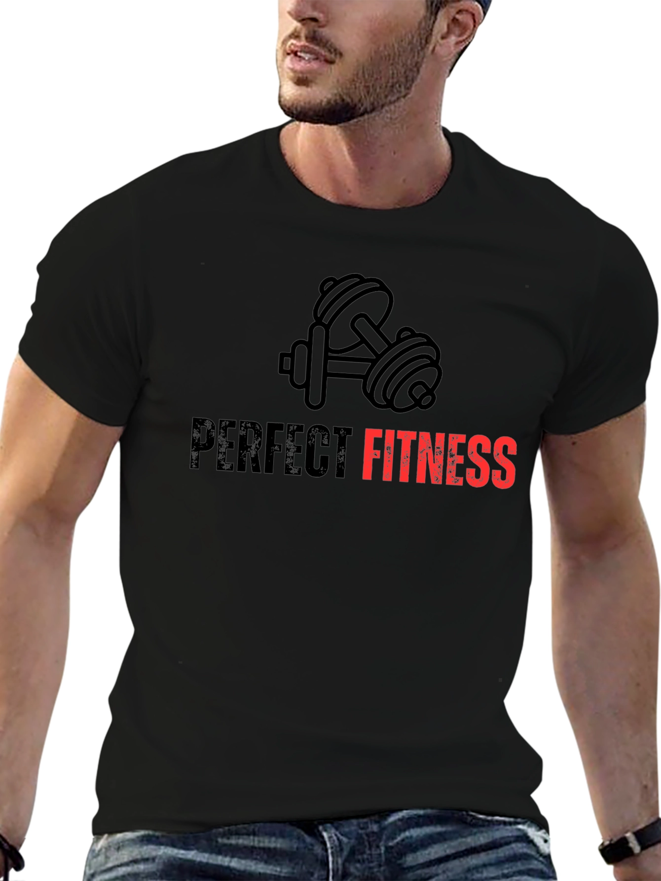 Perfect Fitness Black T-Shirt