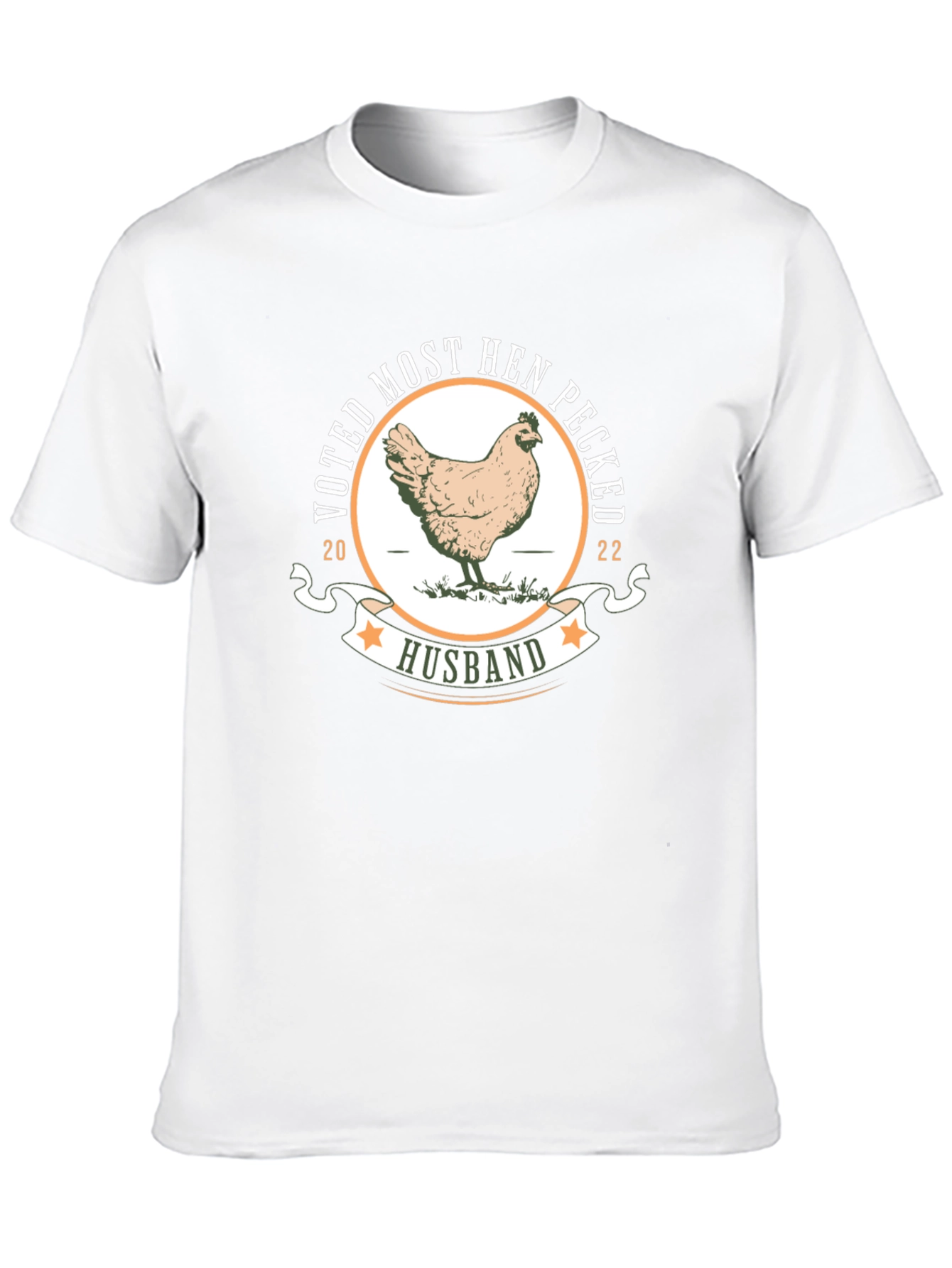 Voted Most Hen Pecked Husband Graphic Tee