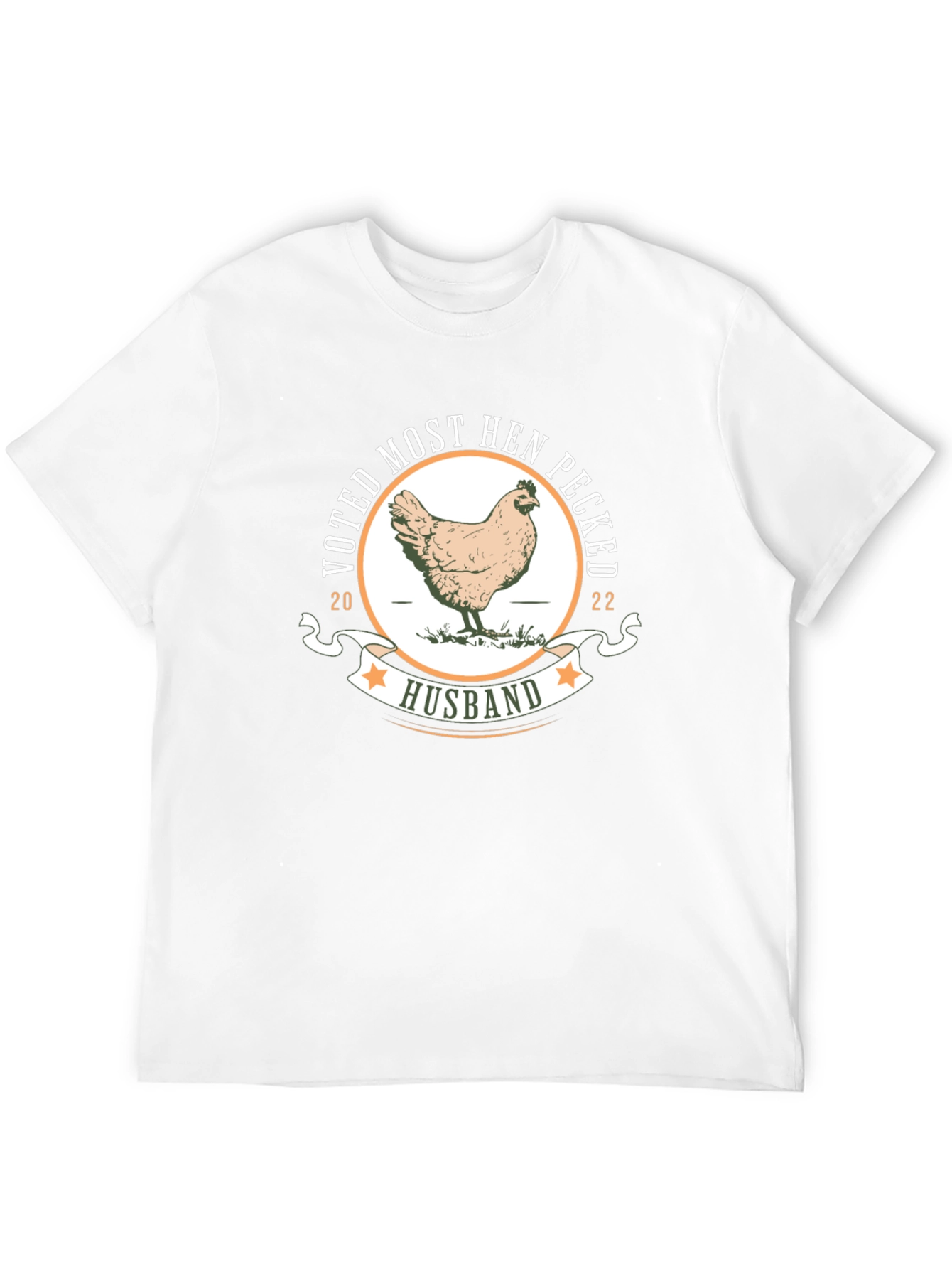 Voted Most Hen Pecked Husband Graphic Tee