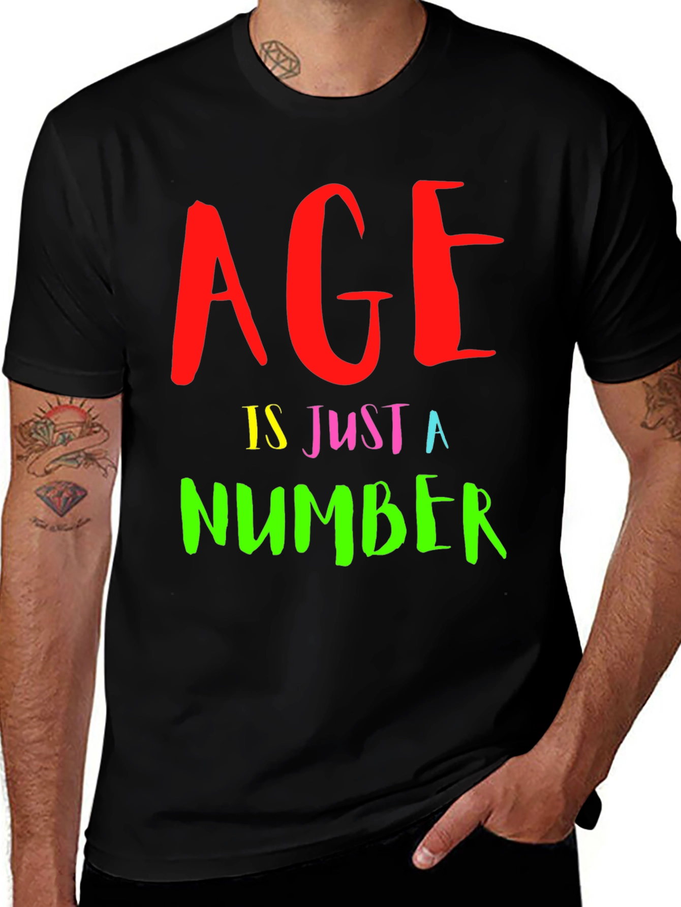 Age Is Just a Number Graphic Tee