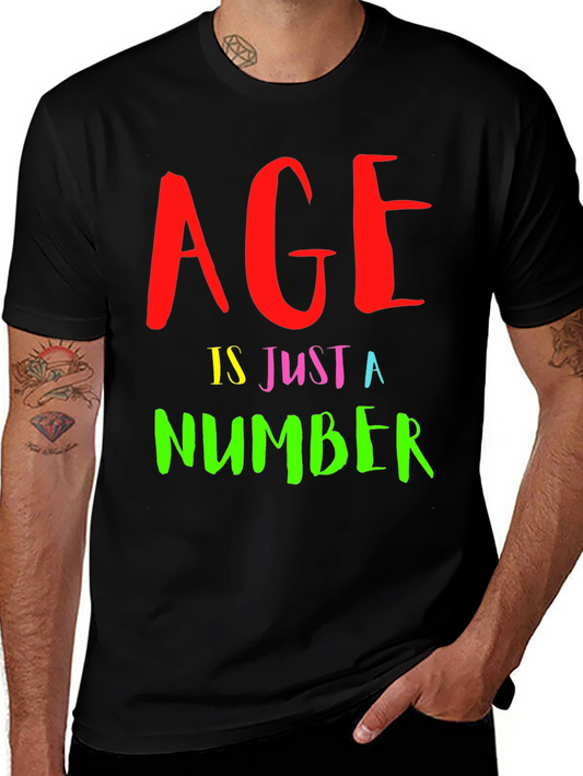 Age Is Just a Number Graphic Tee