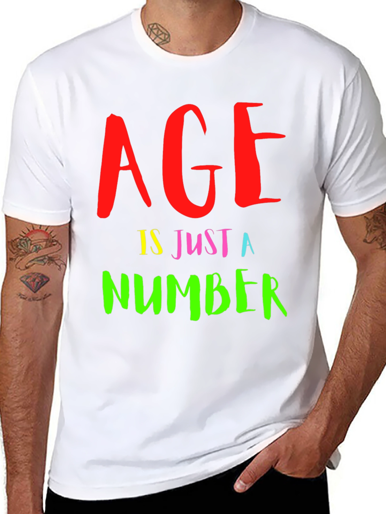 Age Is Just a Number Graphic Tee