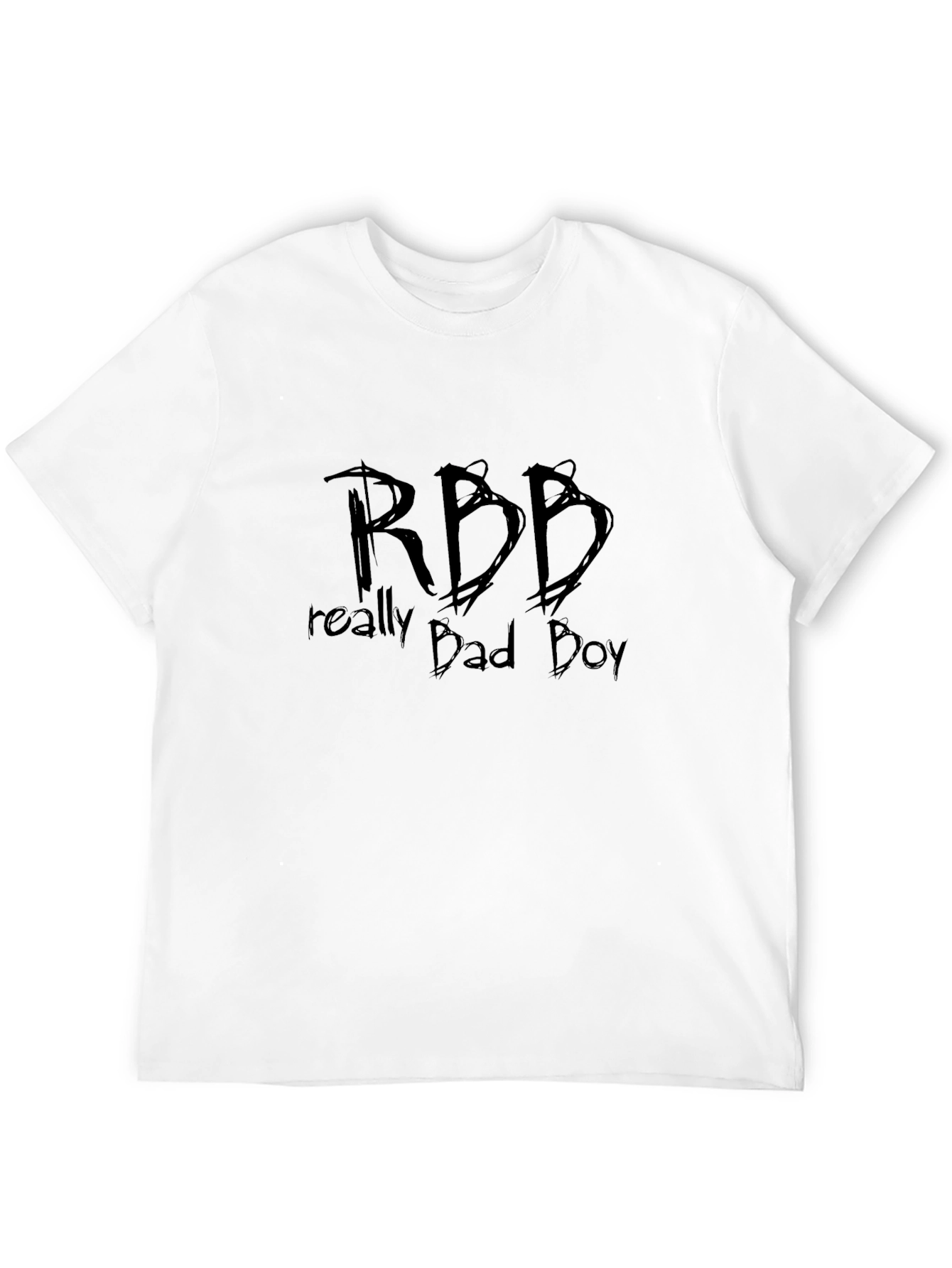 RBB Really Bad Boy Black Graphic Tee Shirt