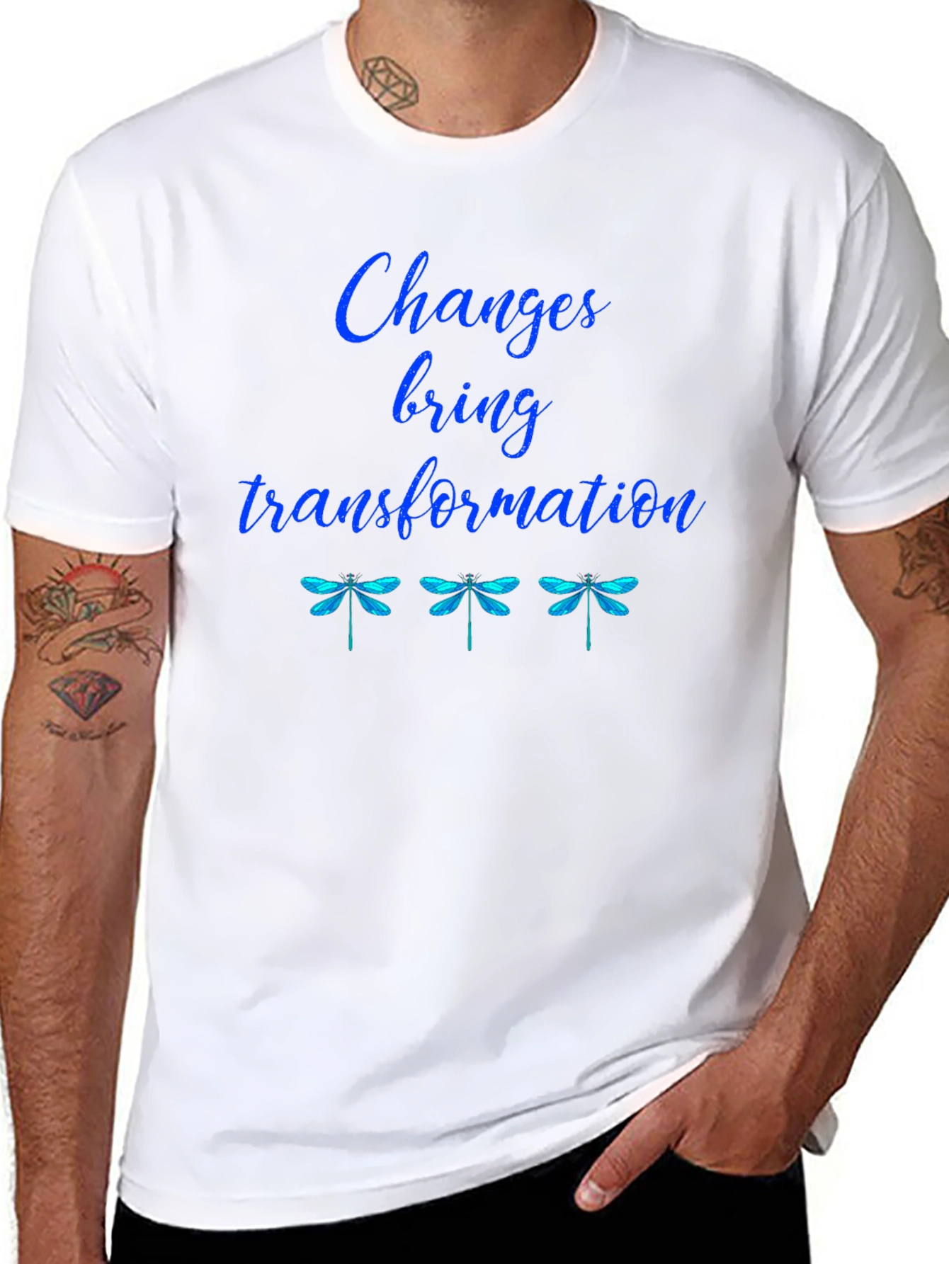 Changes Bring Transformation Graphic Tee