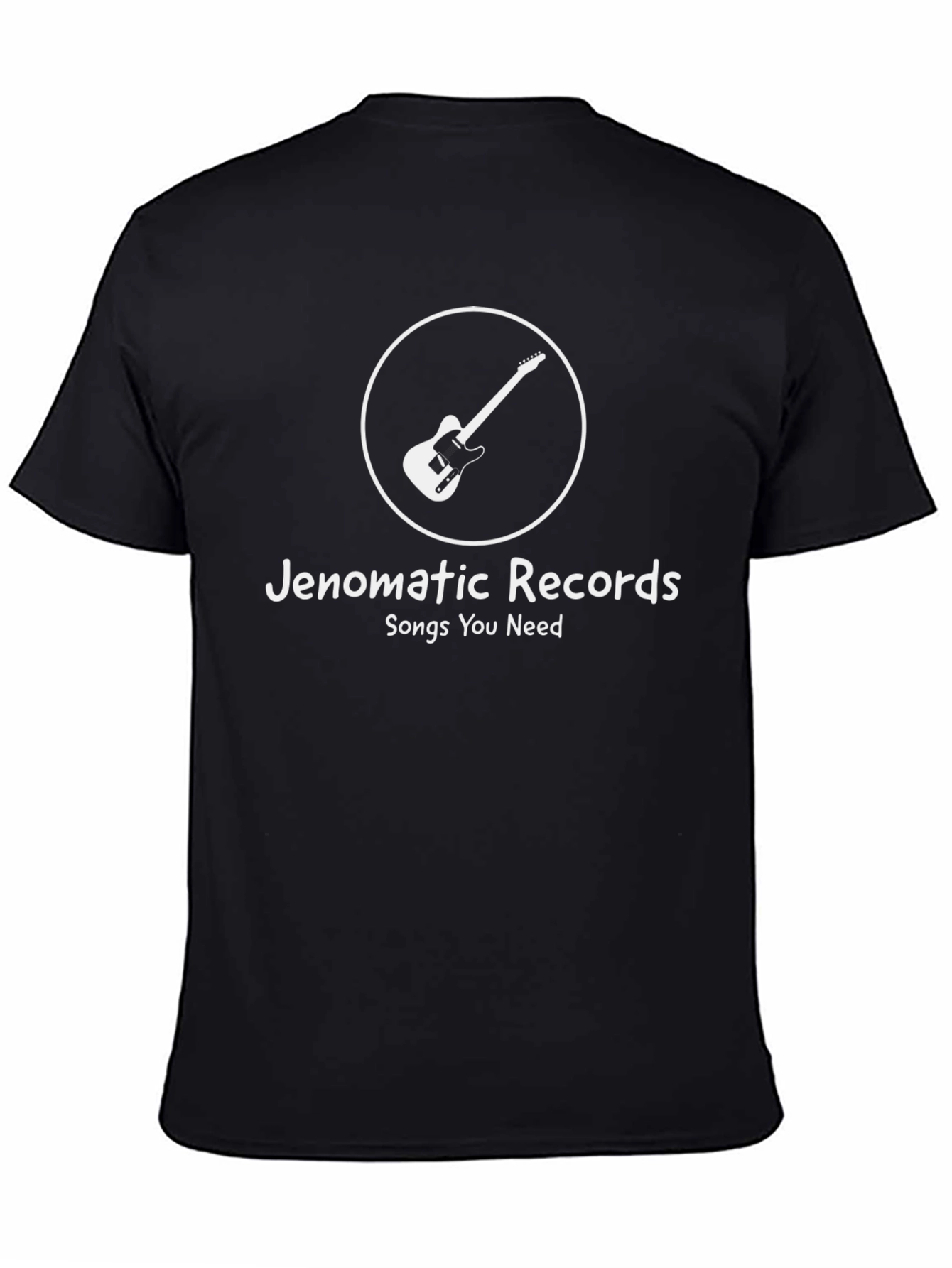 Jenomatic Records Black T-Shirt