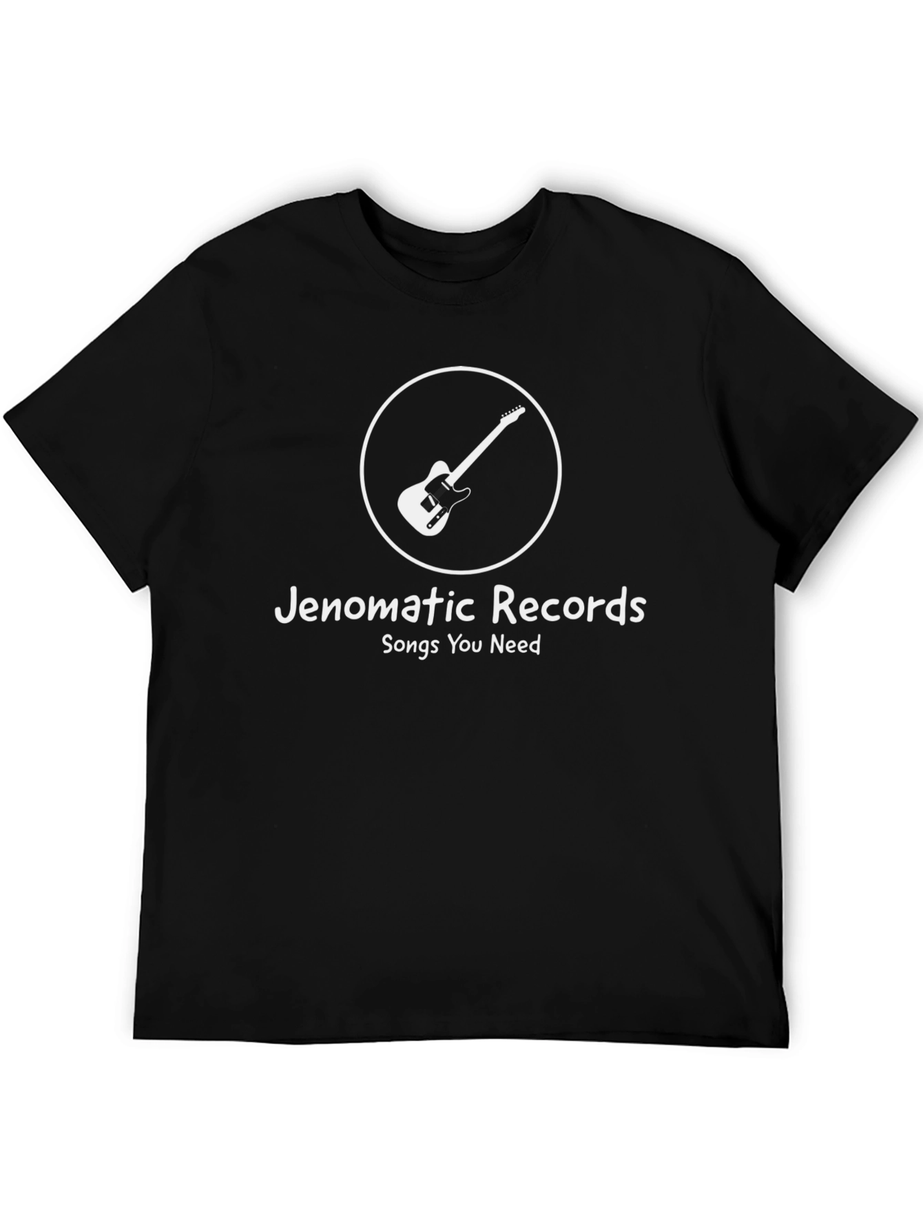 Jenomatic Records Black T-Shirt