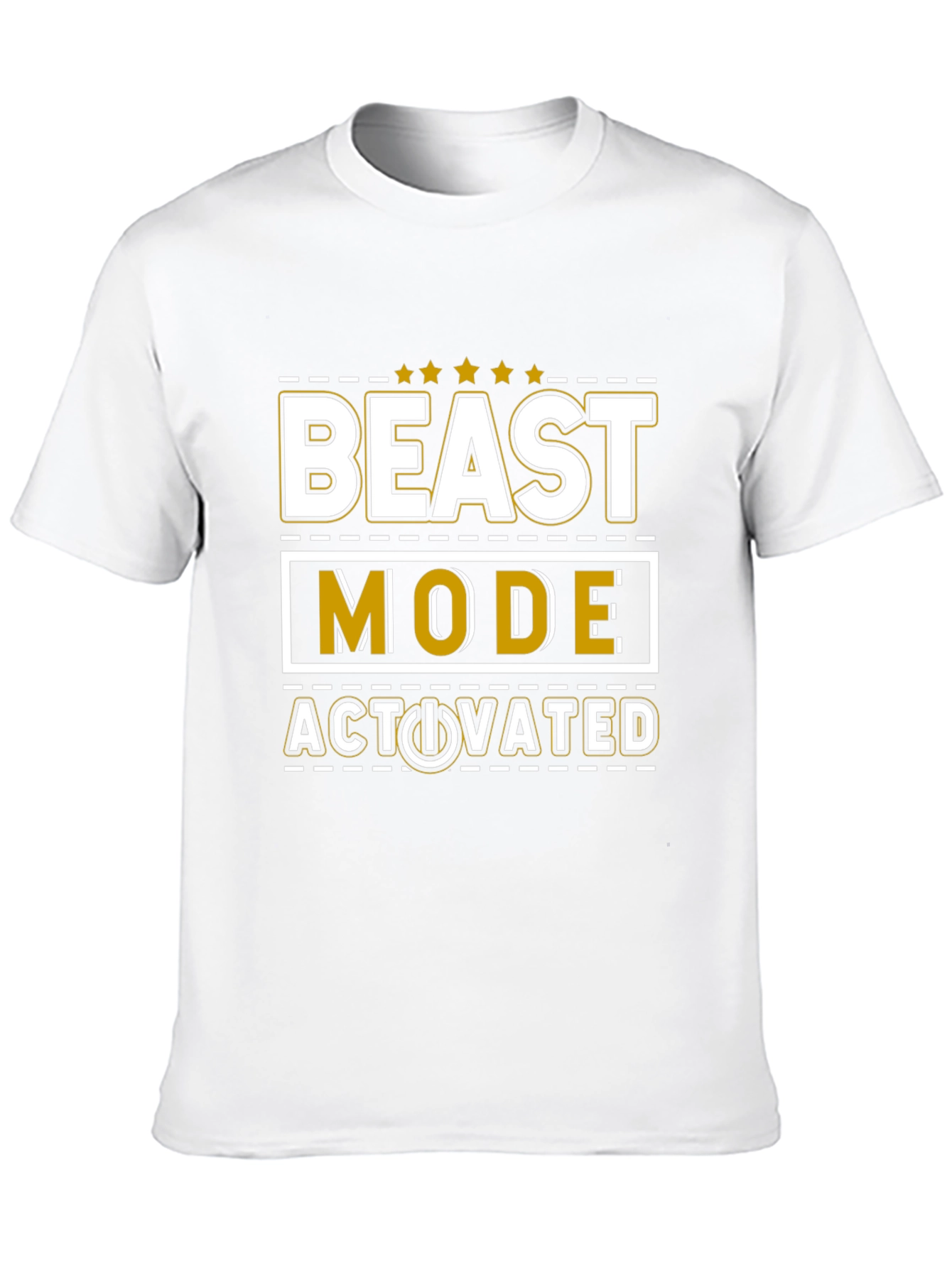 Beast Mode Activated T-Shirt - Gym Motivation