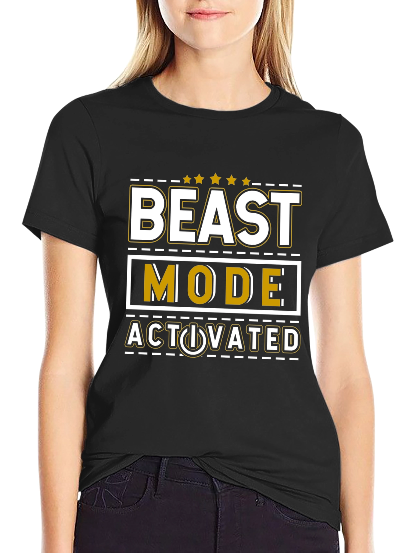 Beast Mode Activated T-Shirt - Gym Motivation