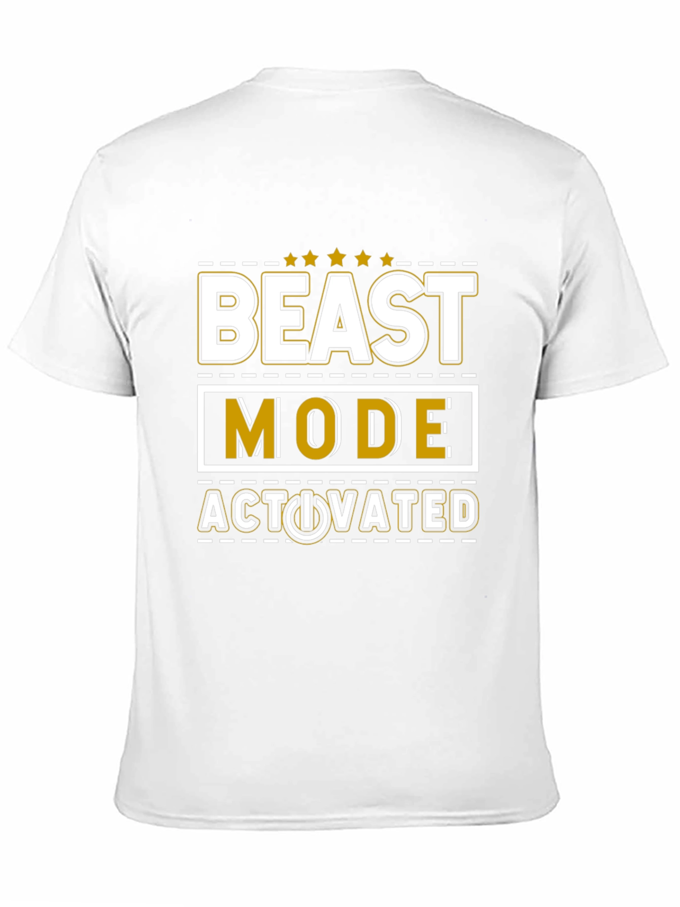 Beast Mode Activated T-Shirt - Gym Motivation