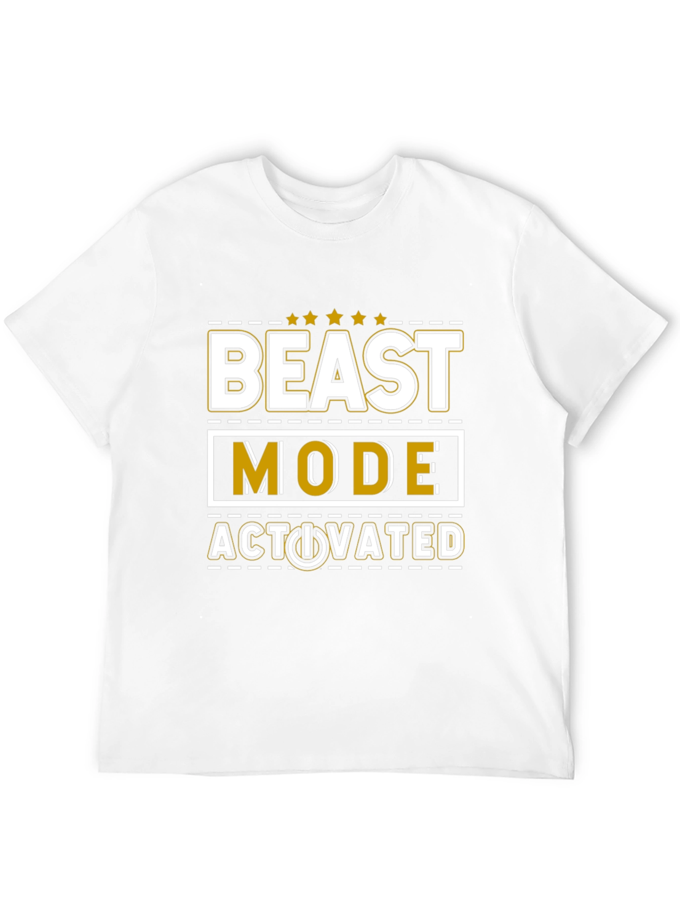 Beast Mode Activated T-Shirt - Gym Motivation