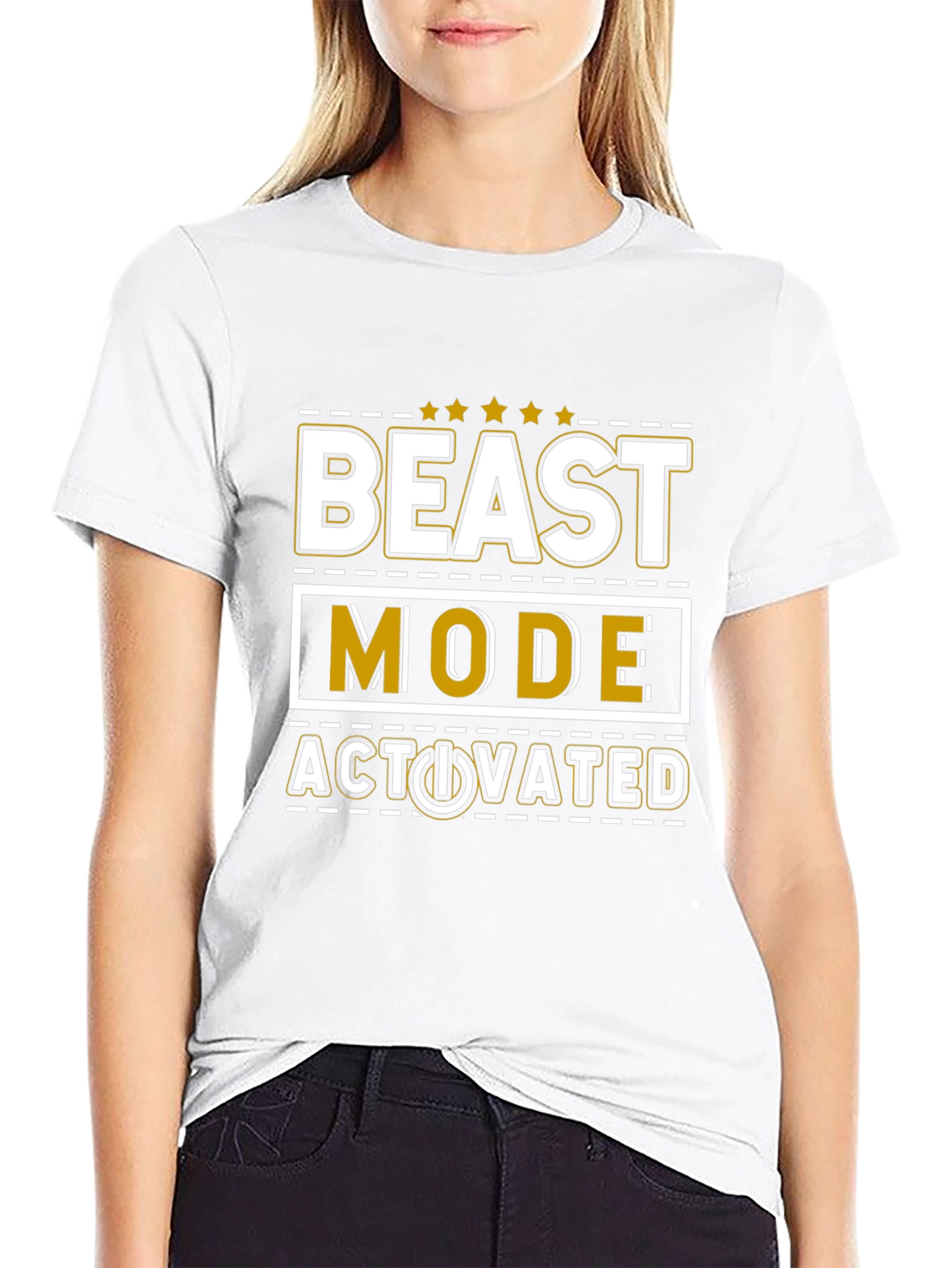 Beast Mode Activated T-Shirt - Gym Motivation