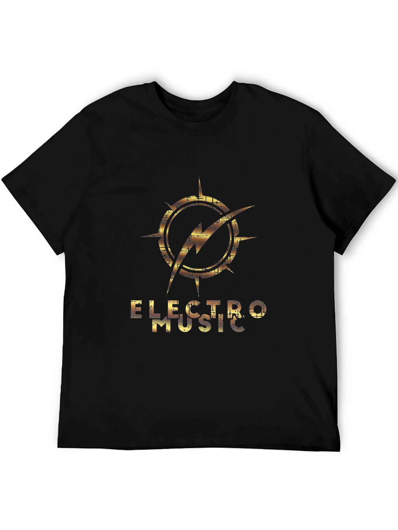 Electro Music Graphic Print T-Shirt