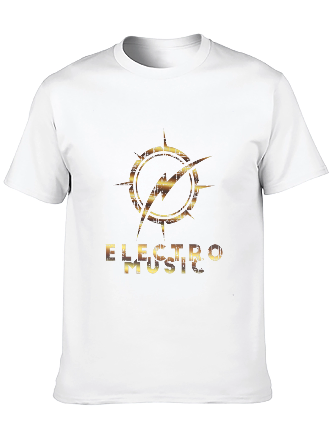 Electro Music Graphic Print T-Shirt