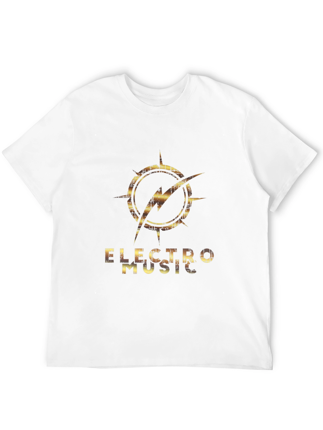Electro Music Graphic Print T-Shirt
