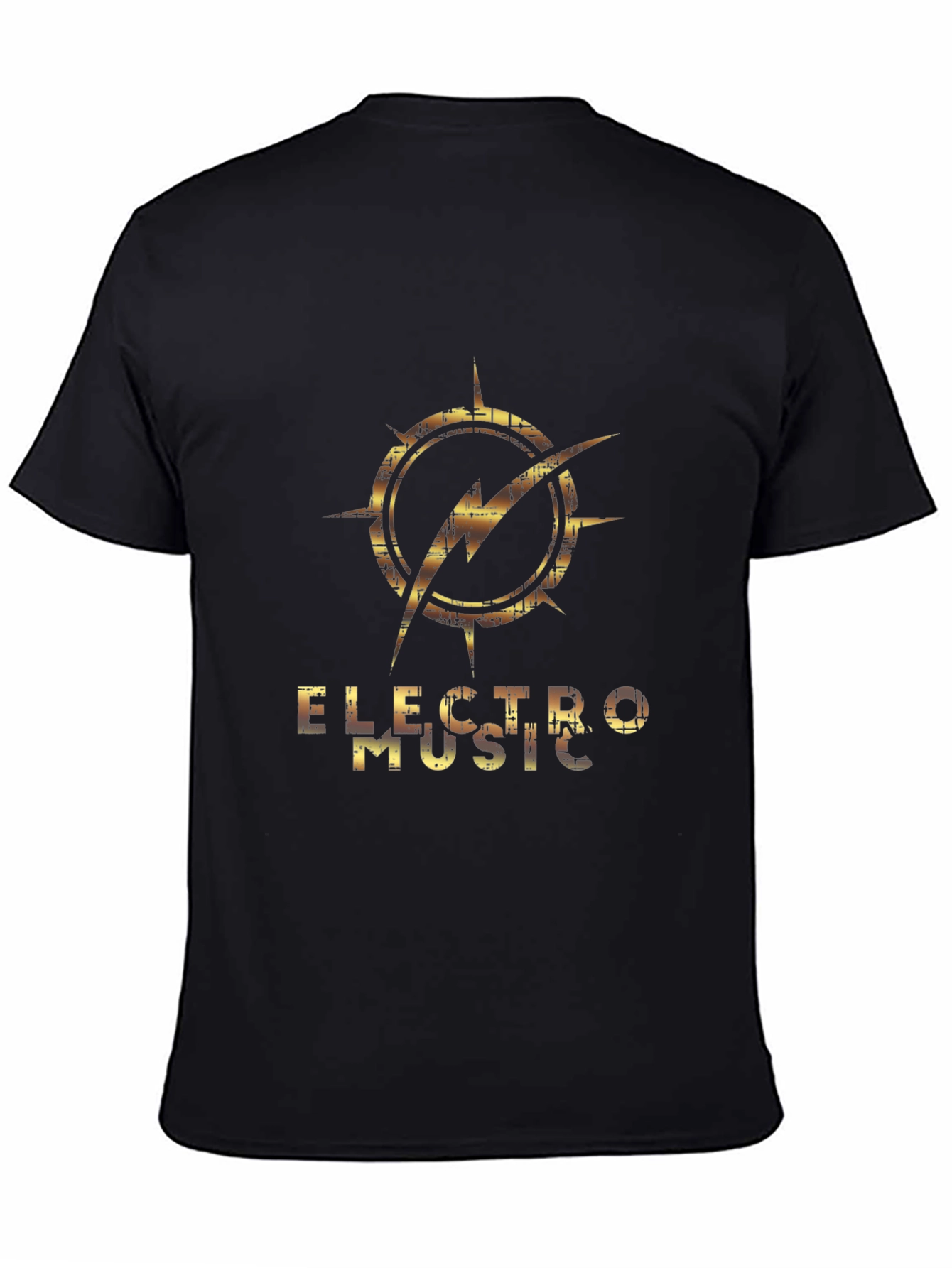 Electro Music Graphic Print T-Shirt