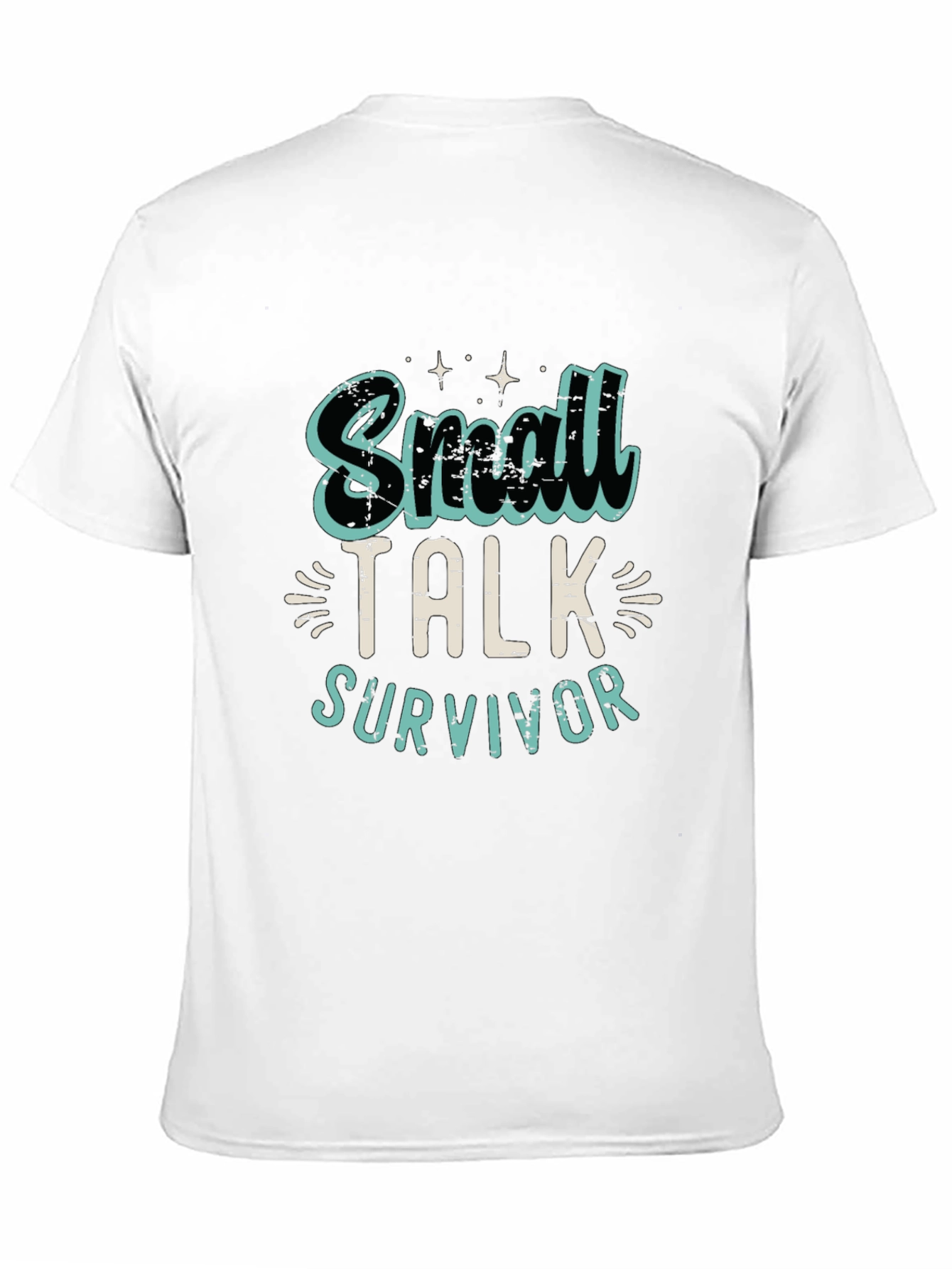 Small Talk Survivor Graphic T-Shirt