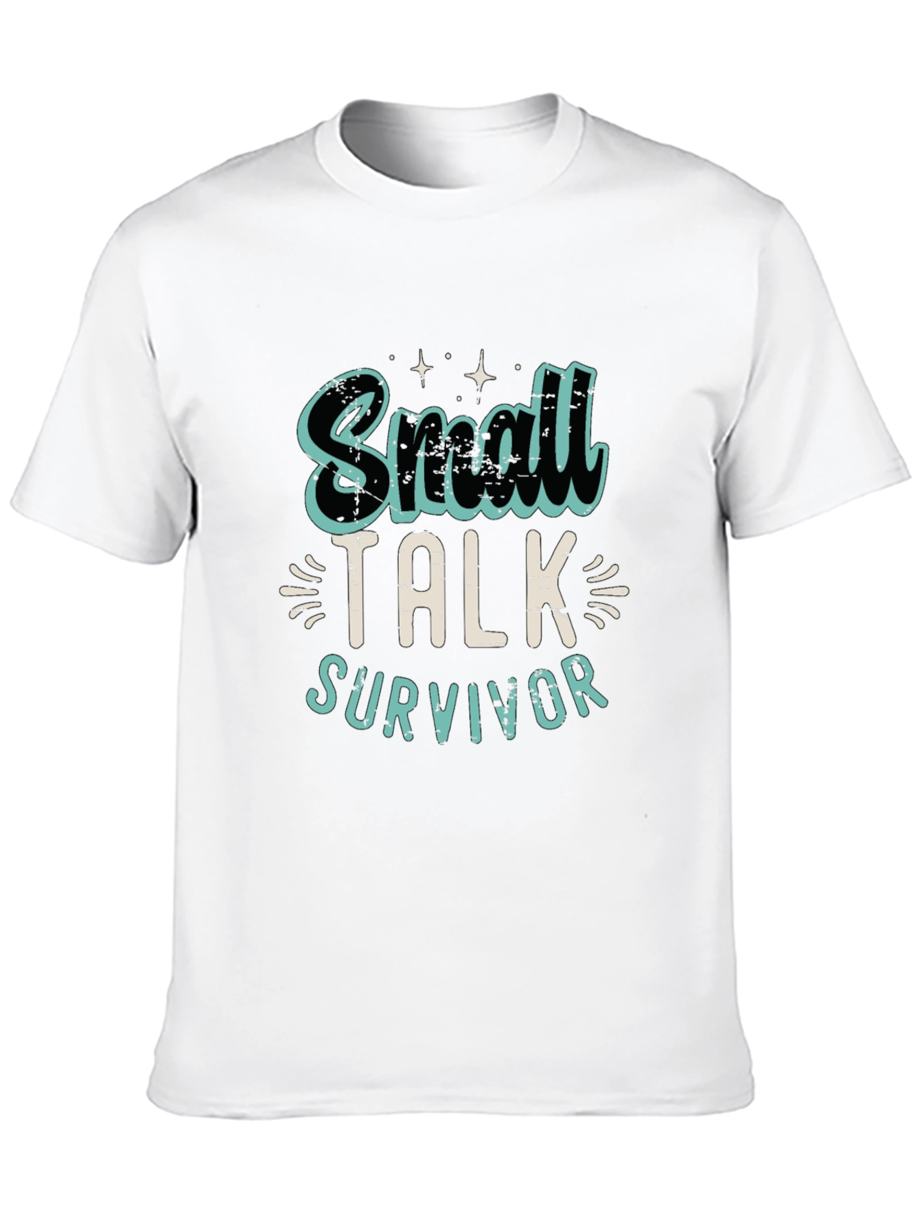 Small Talk Survivor Graphic T-Shirt