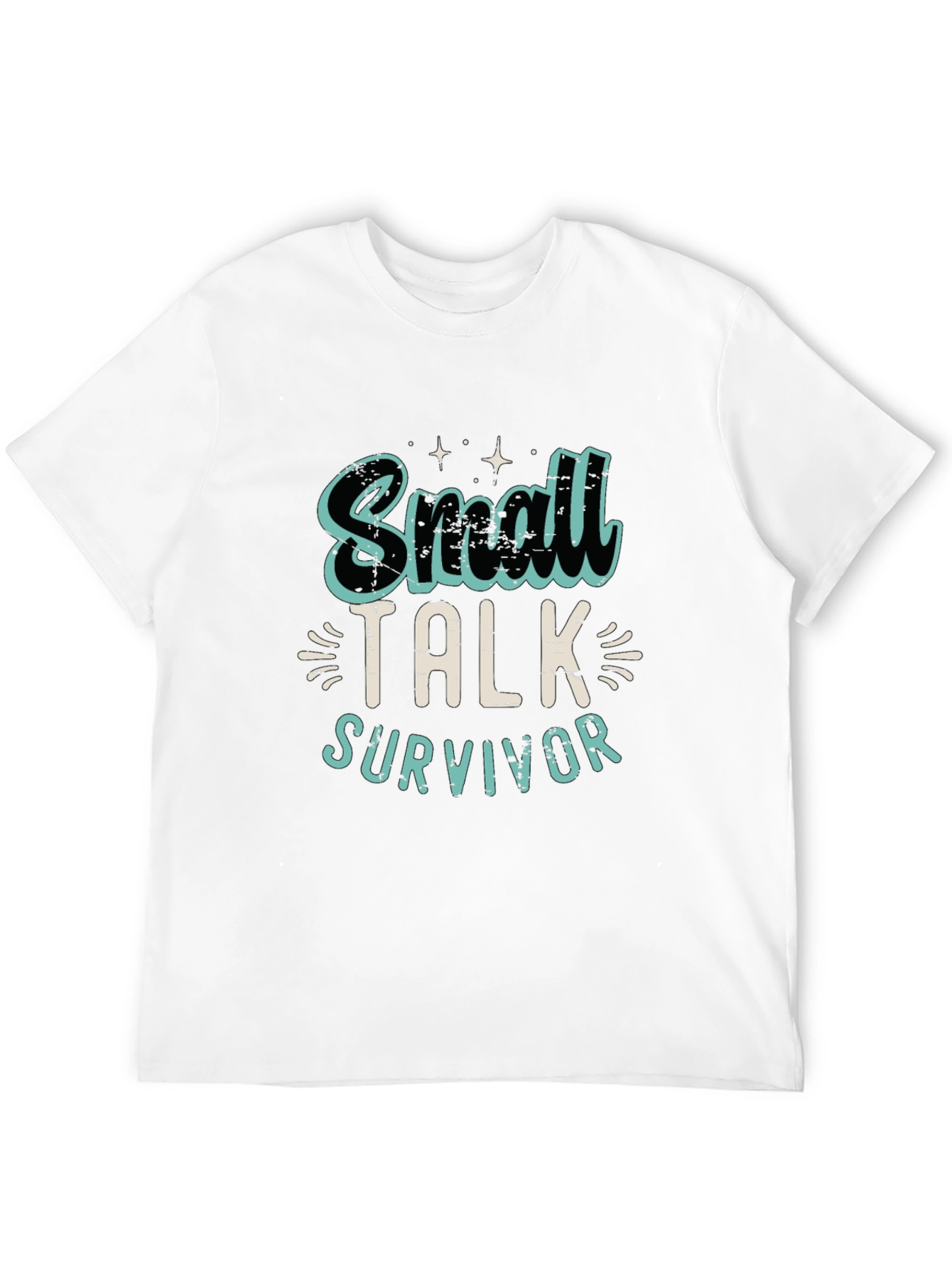 Small Talk Survivor Graphic T-Shirt