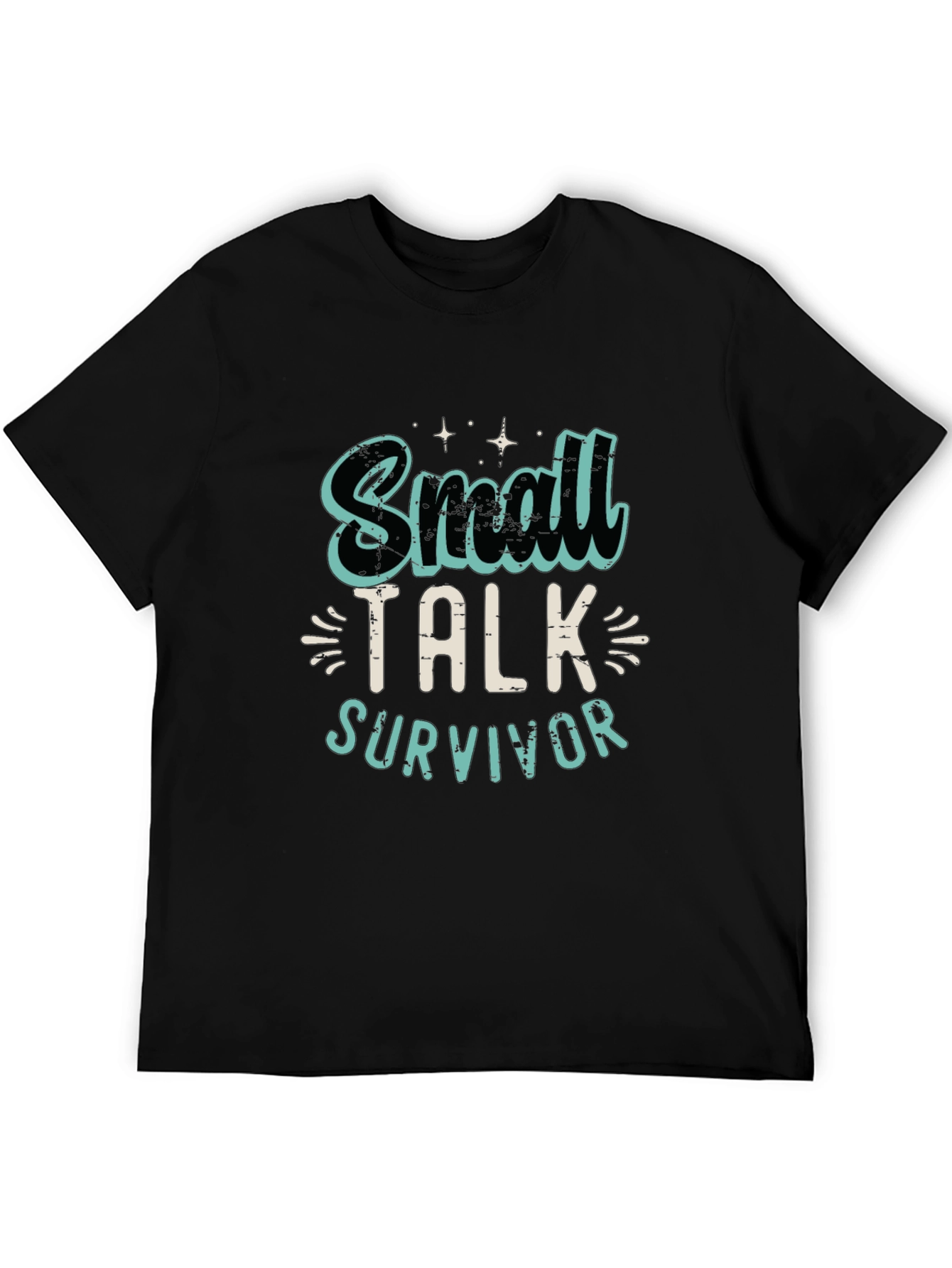 Small Talk Survivor Graphic T-Shirt
