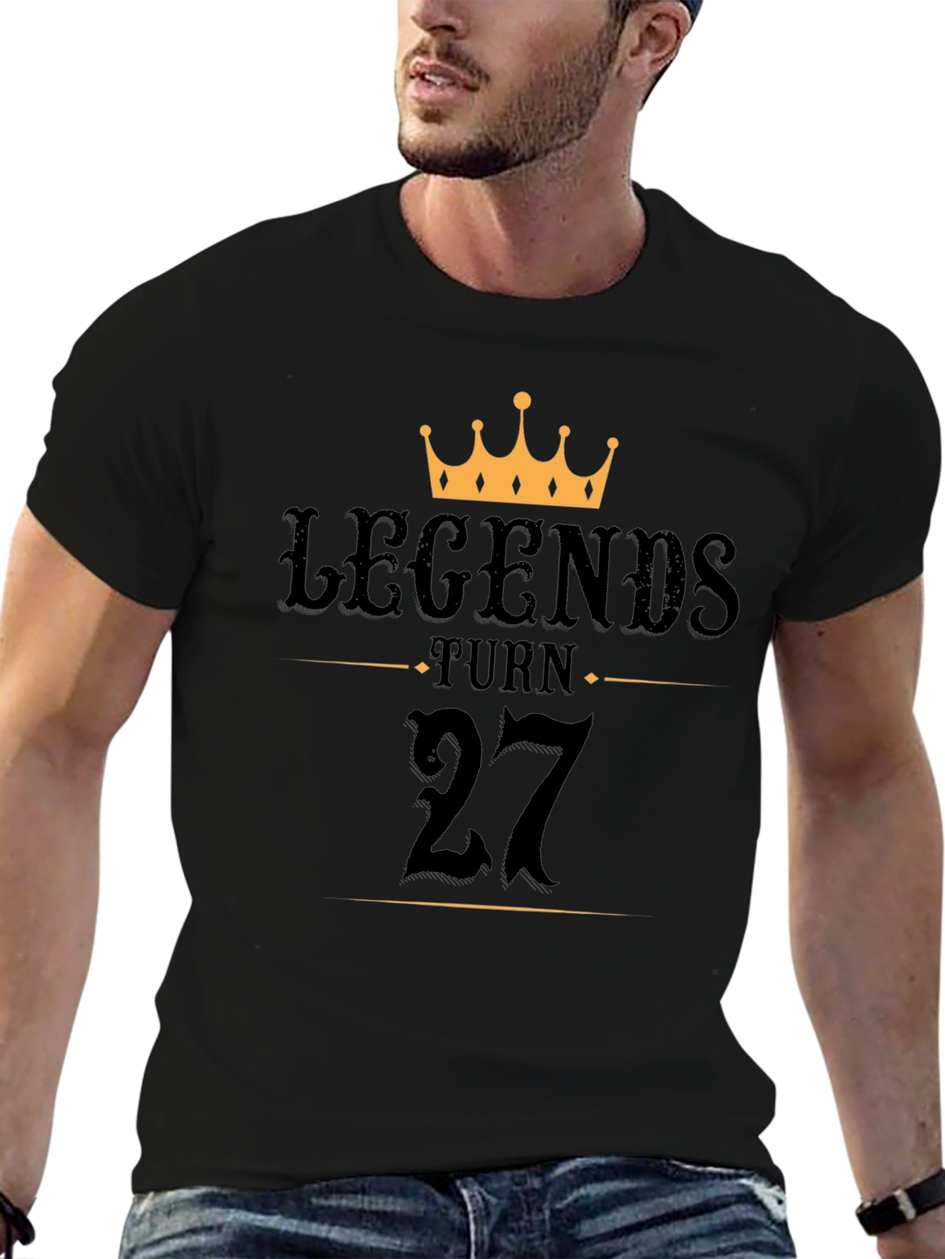 Legends Turn 27 Birthday T-Shirt