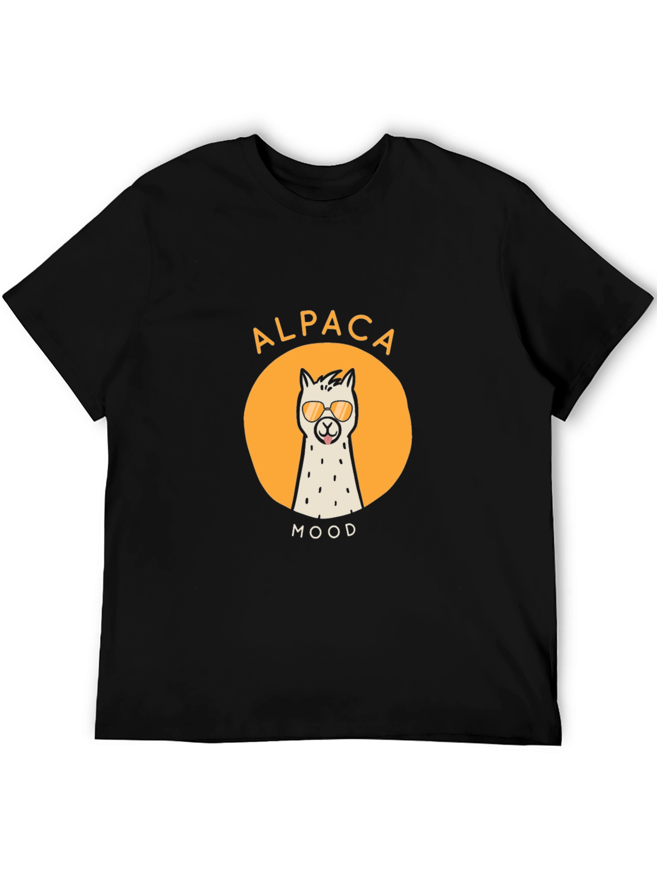 Alpaca Mood Graphic Tee - Cool & Casual