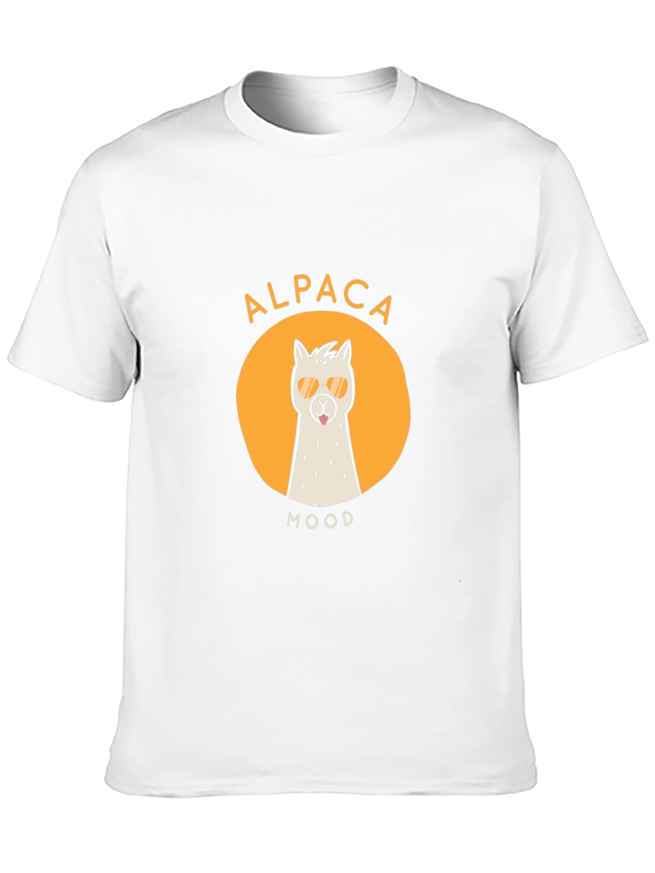 Alpaca Mood Graphic Tee - Cool & Casual