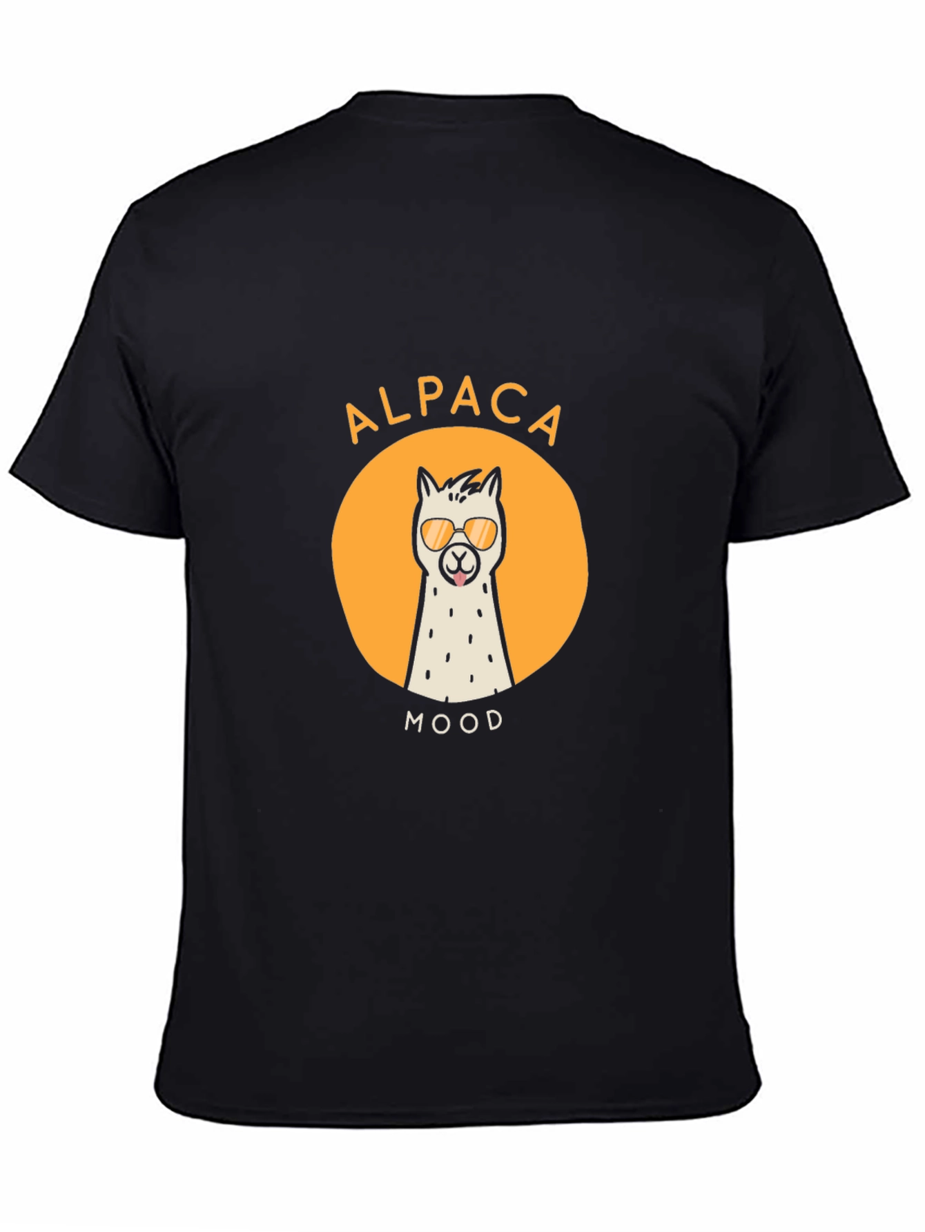 Alpaca Mood Graphic Tee - Cool & Casual
