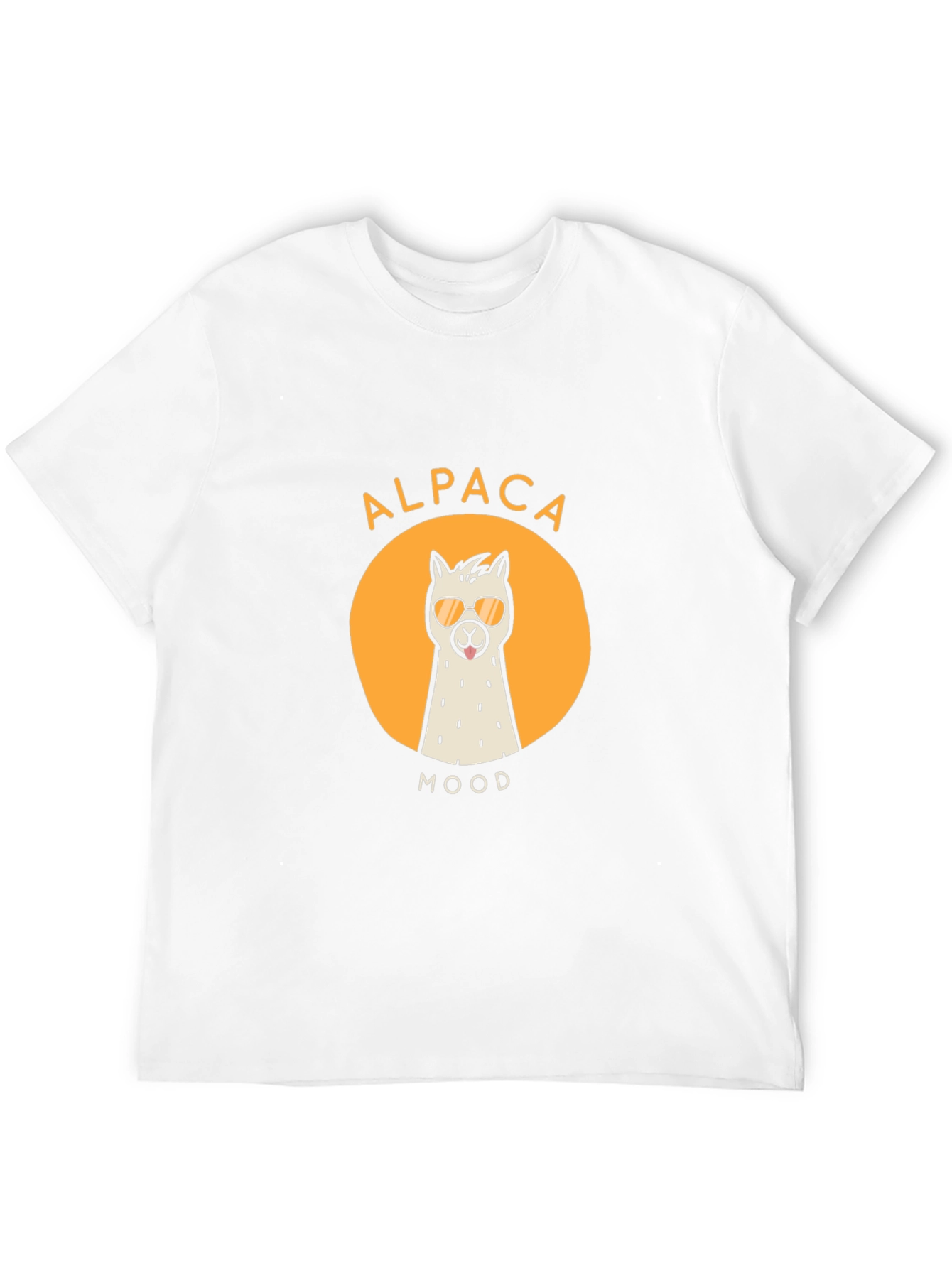Alpaca Mood Graphic Tee - Cool & Casual