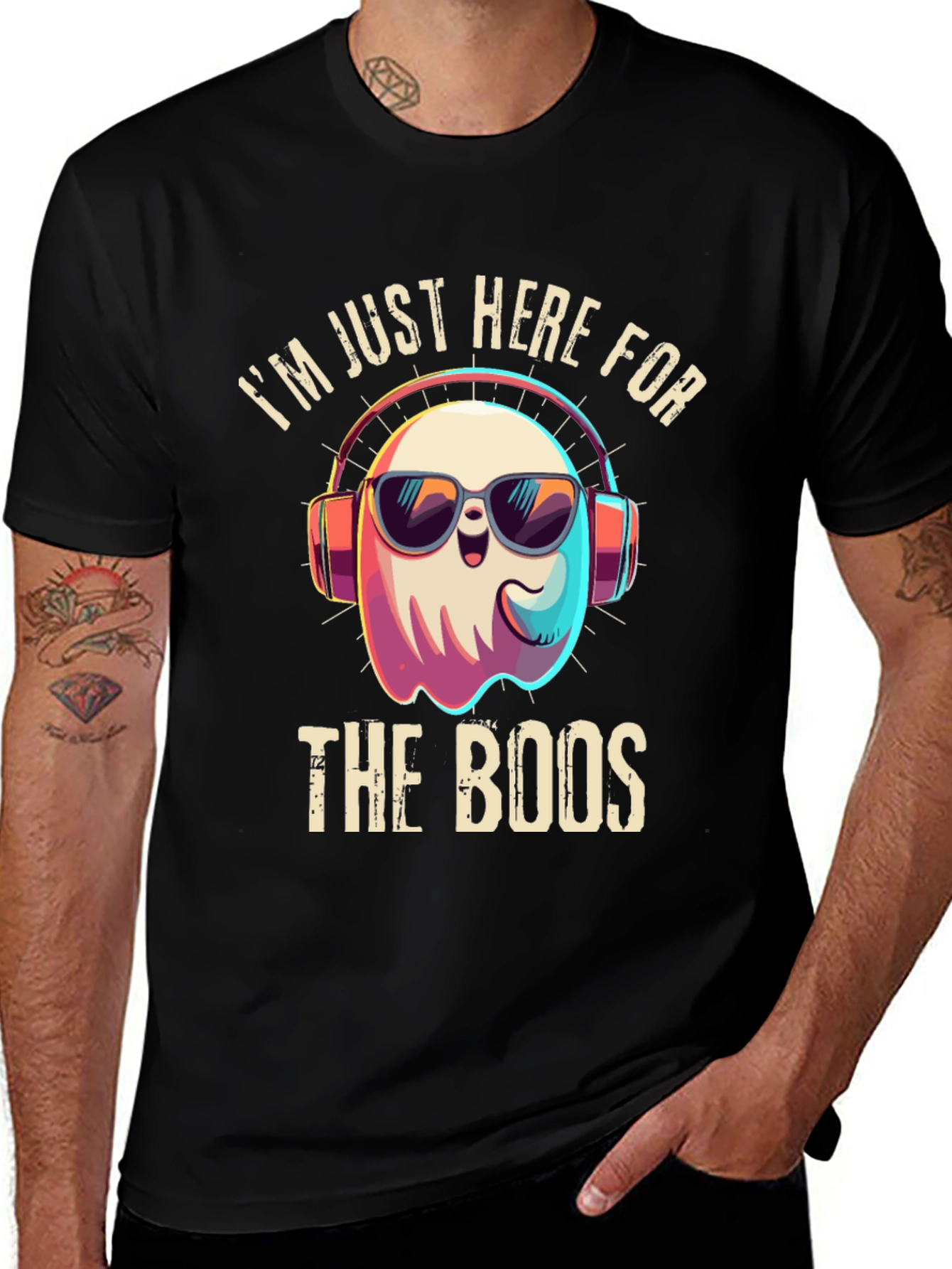 Boo Crew Ghost T-Shirt - Halloween Party Shirt