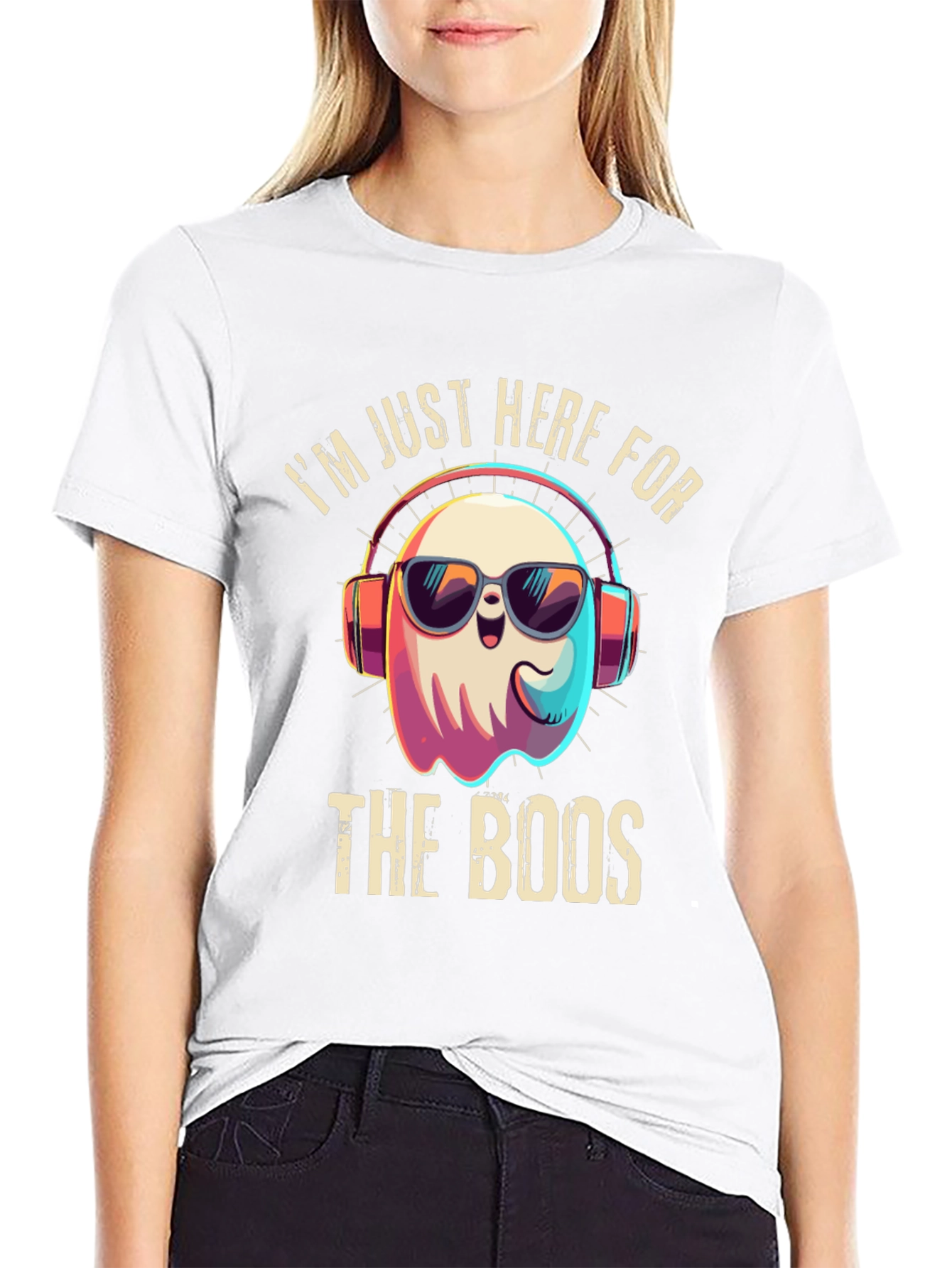 Boo Crew Ghost T-Shirt - Halloween Party Shirt