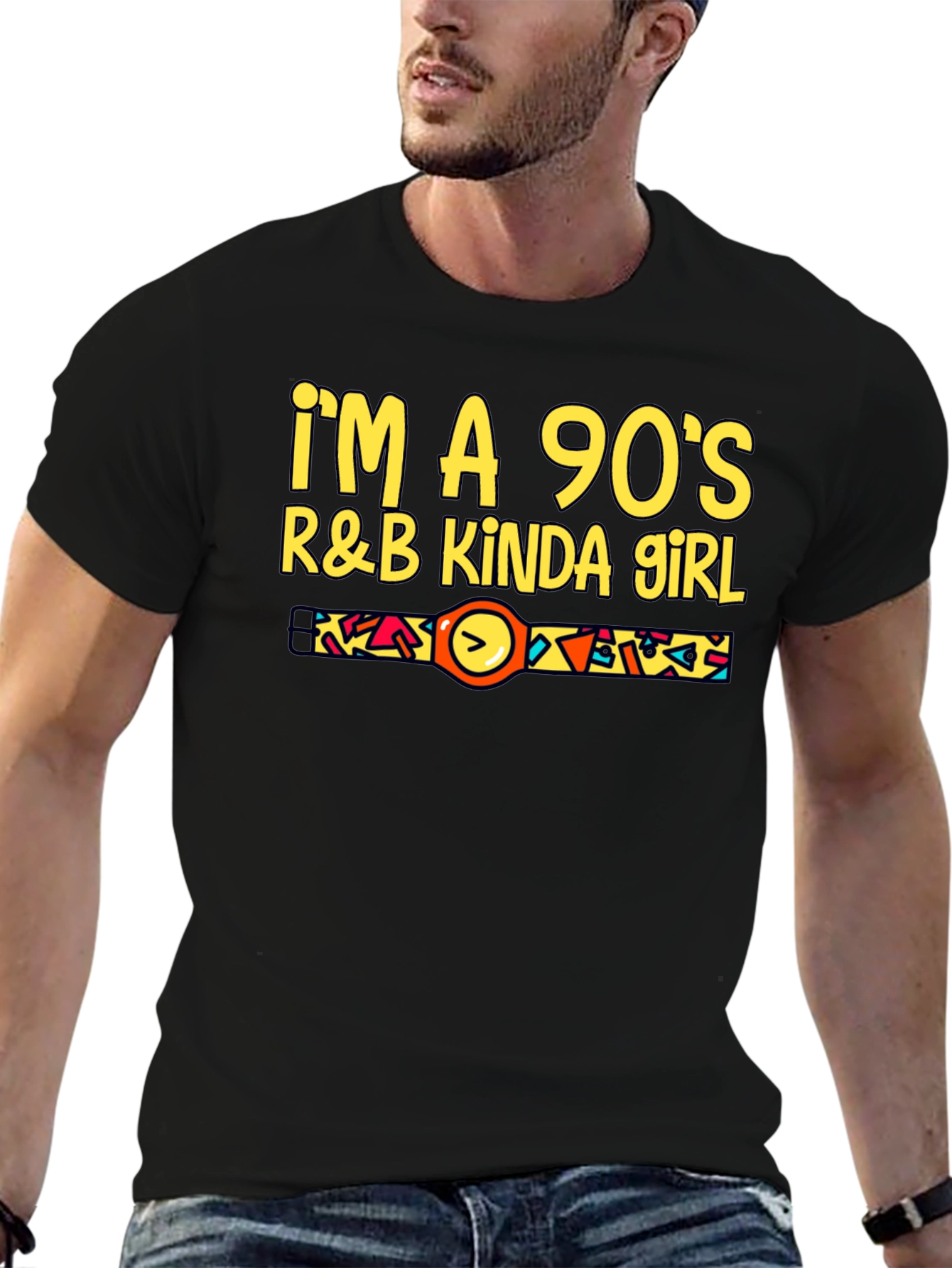 90s R&B Kinda Girl Graphic T-Shirt